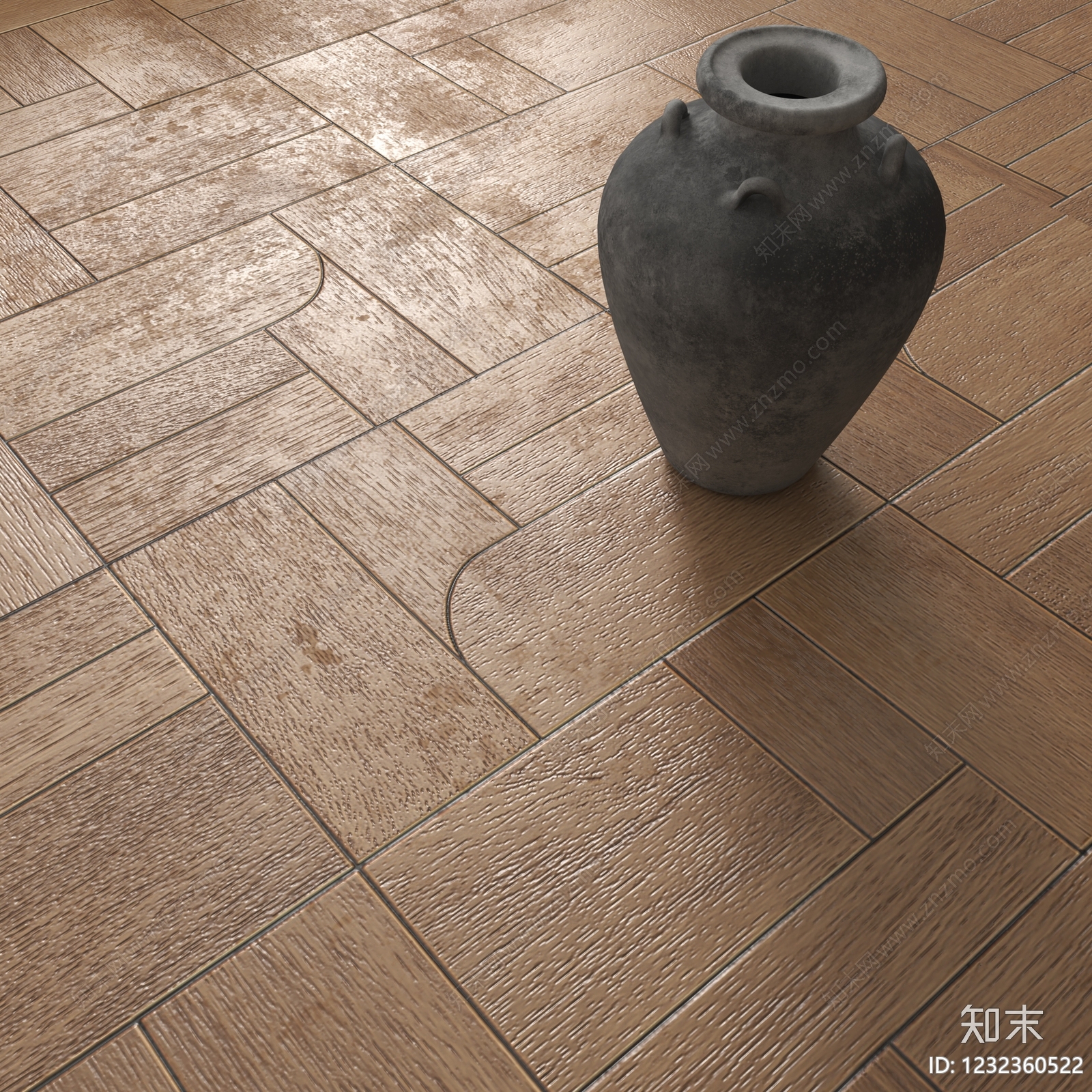 侘寂材料展厅3D模型下载【ID:1232360522】