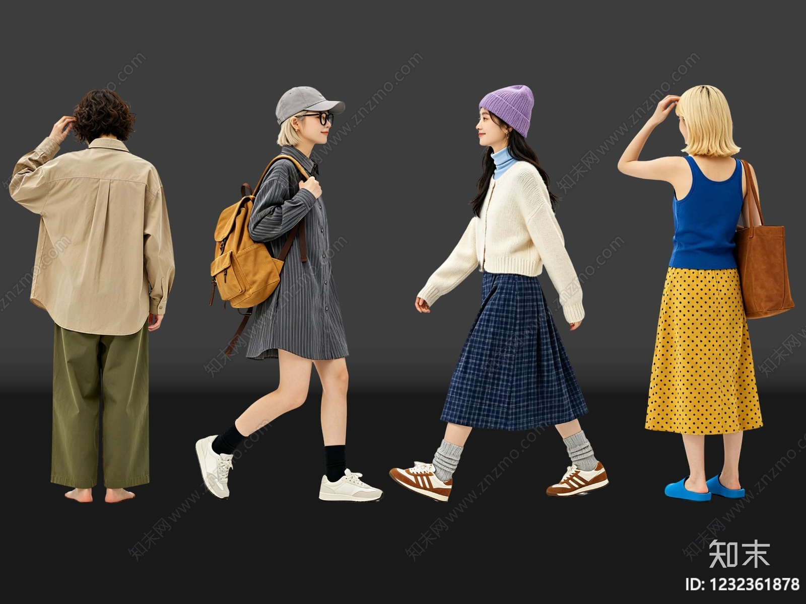 多人SU模型下载【ID:1232361878】