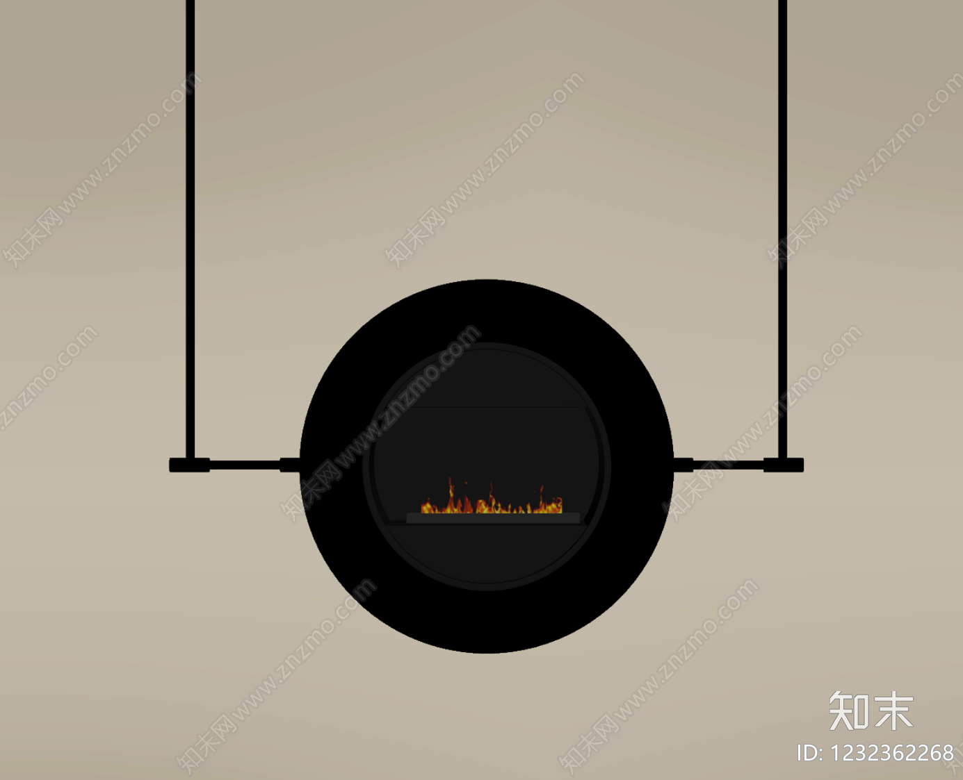 轻奢取暖器SU模型下载【ID:1232362268】