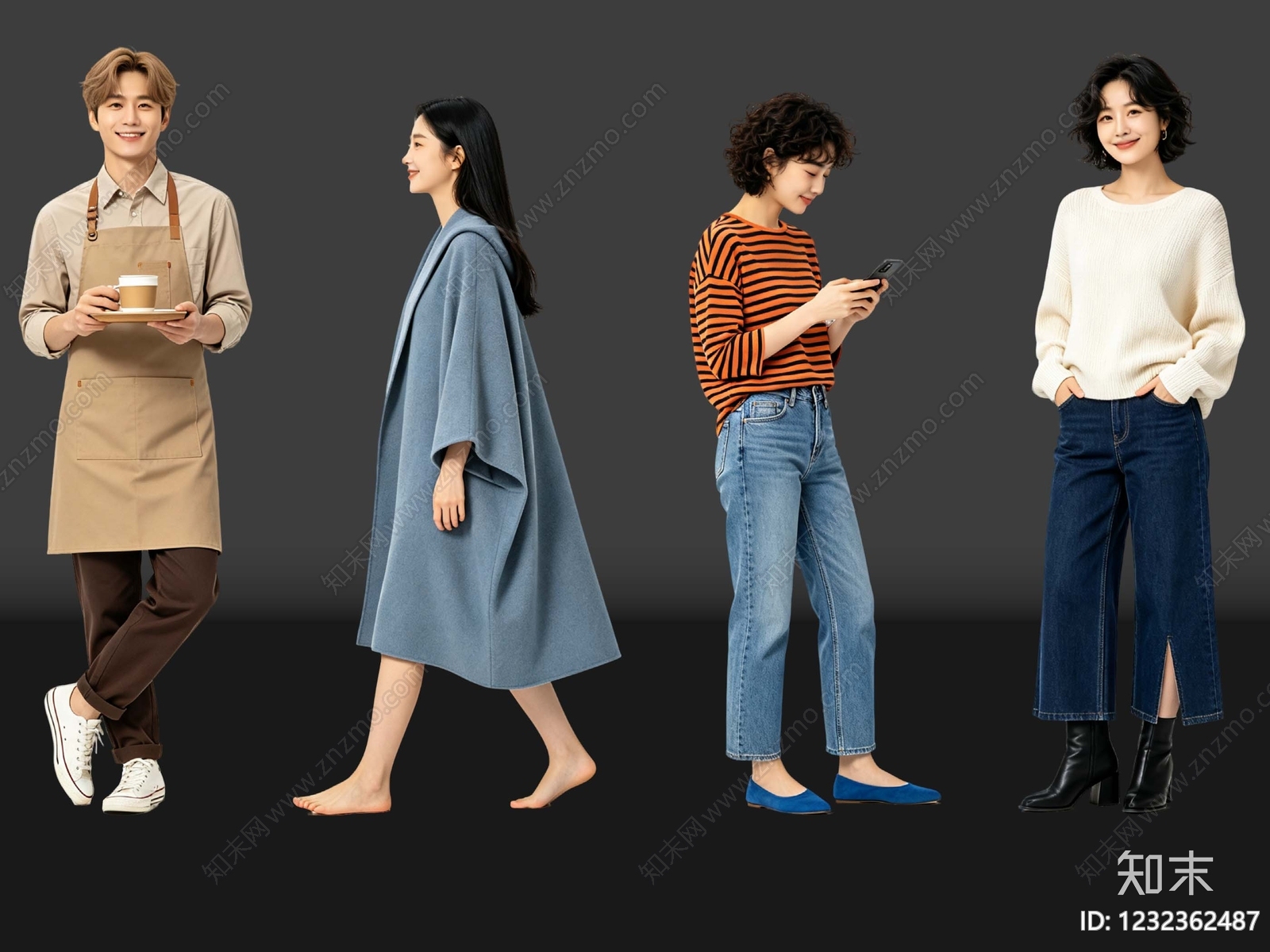 多人SU模型下载【ID:1232362487】