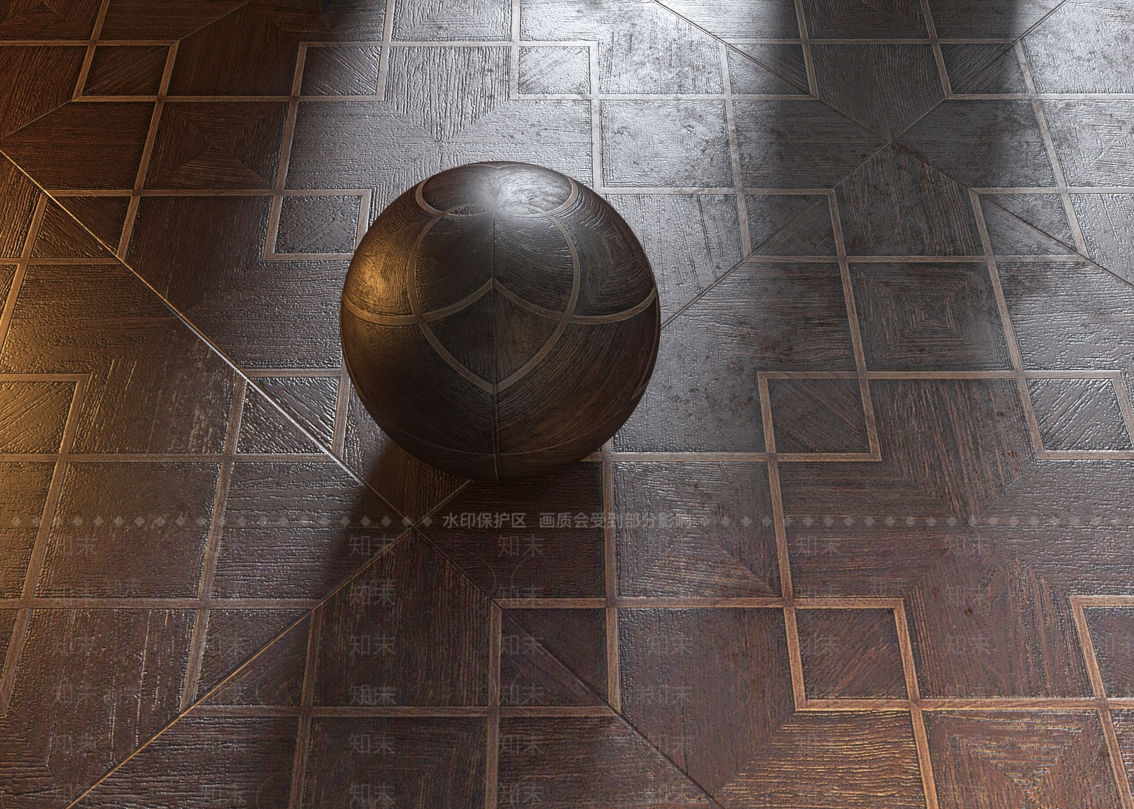 轻奢瓷砖展厅3D模型下载【ID:1232367757】