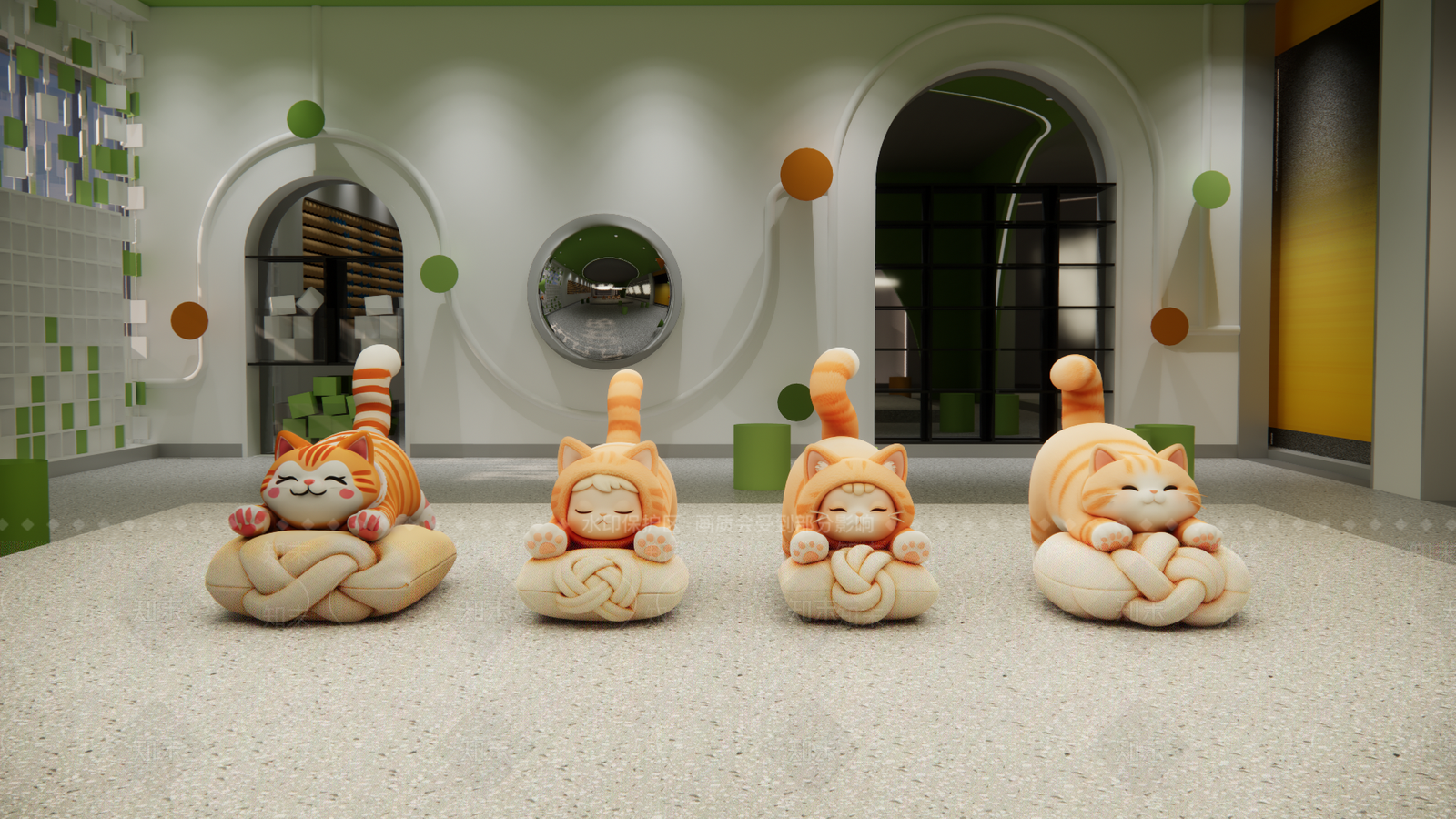 现代简约IP形象SU模型下载【ID:1232368010】