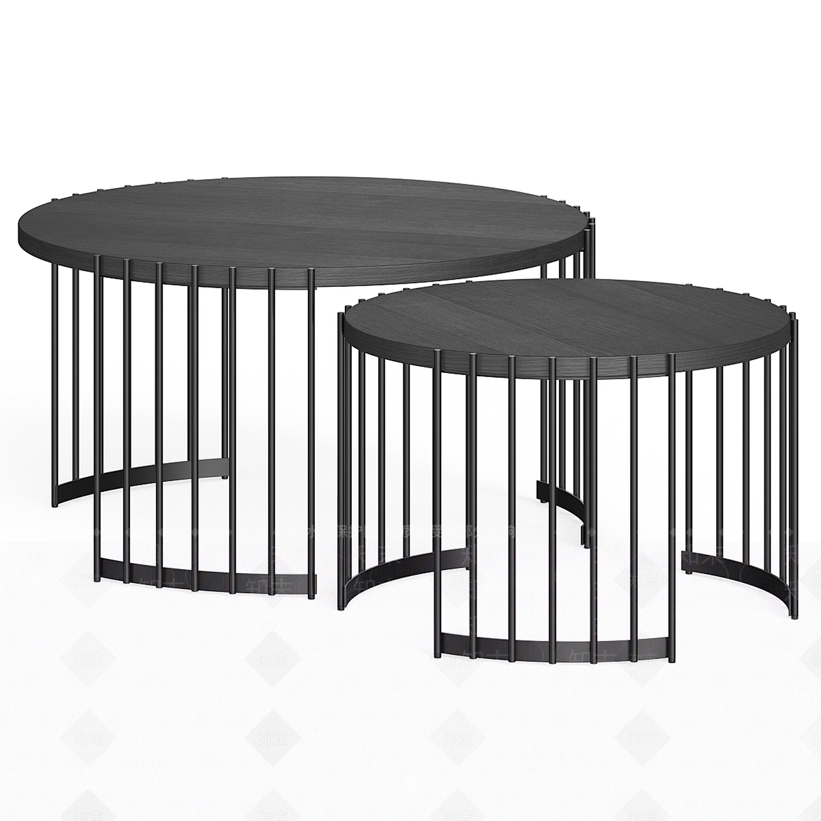 现代简约茶几3D模型下载【ID:1232374787】