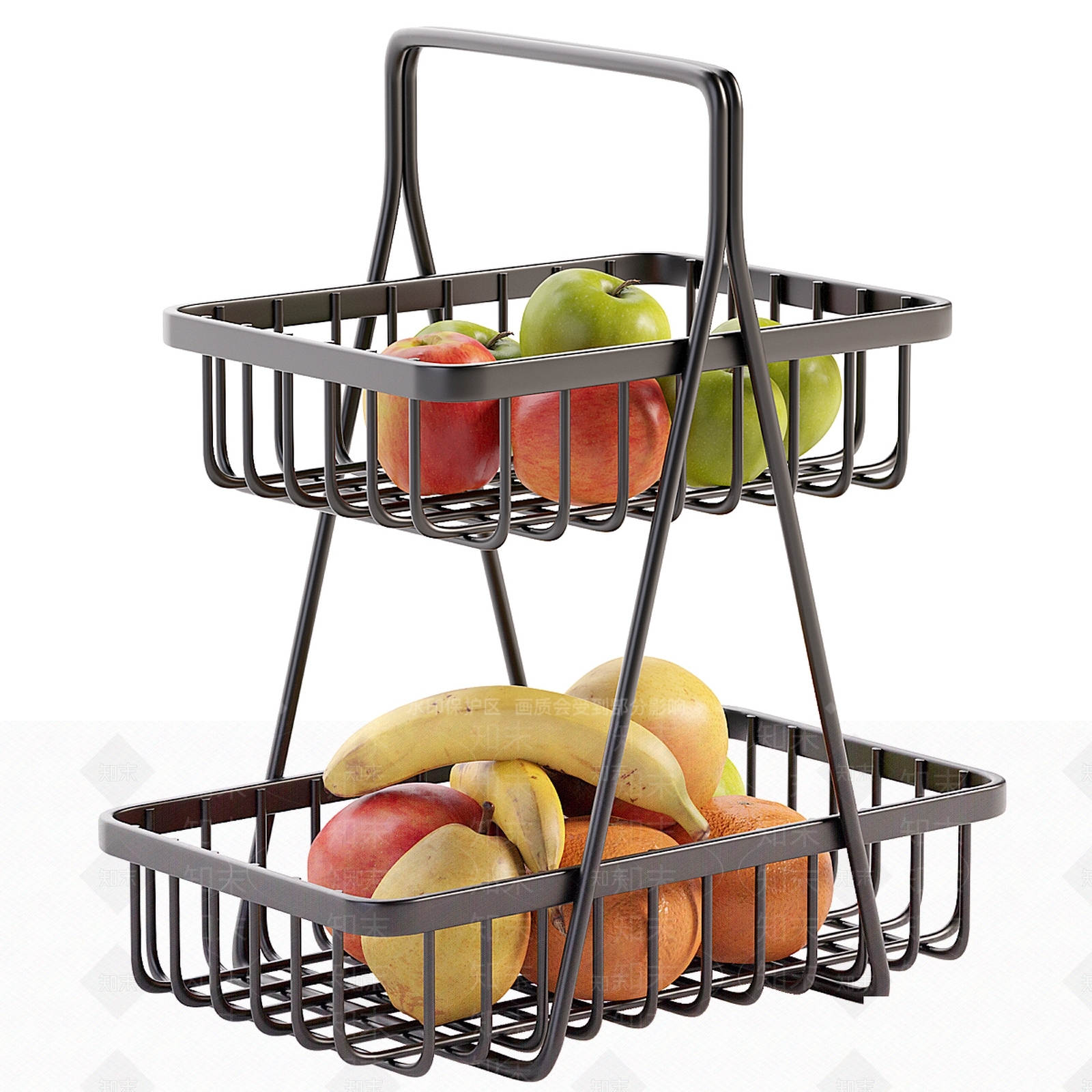 现代简约厨房用品3D模型下载【ID:1232375476】