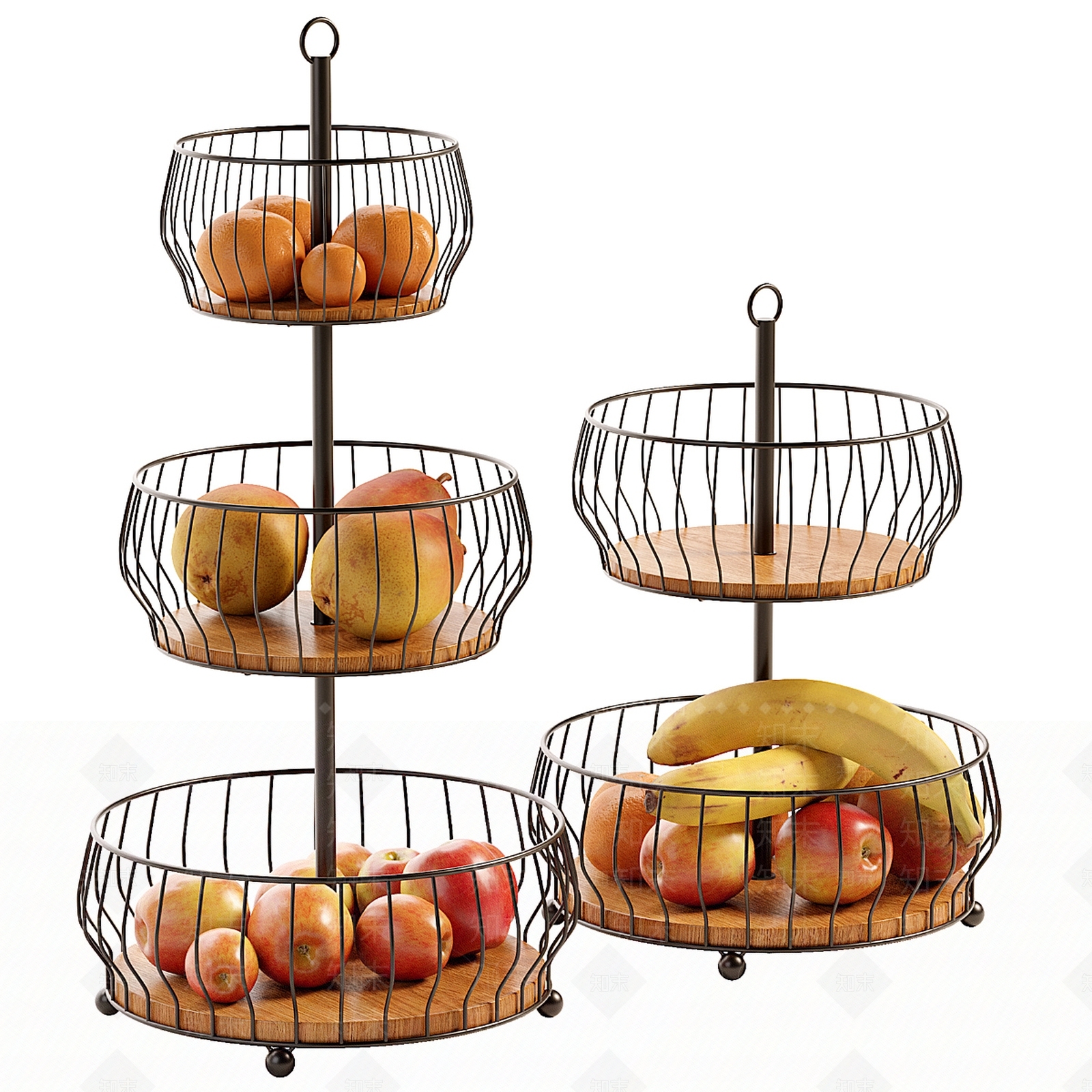 北欧厨房用品3D模型下载【ID:1232375832】