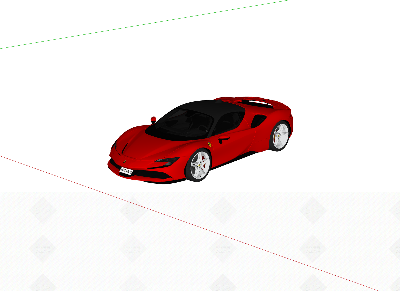 汽车SU模型下载【ID:1232376186】