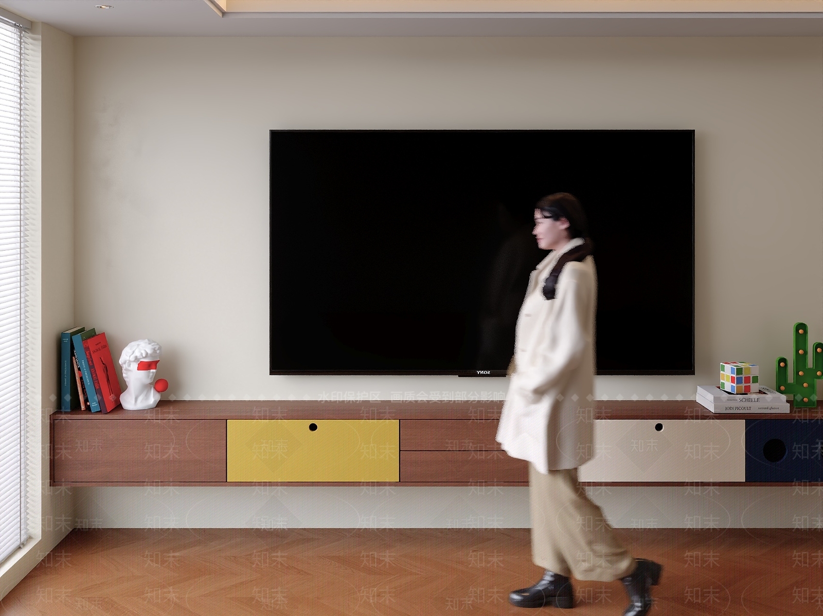 中古风家居客厅3D模型下载【ID:1232380361】