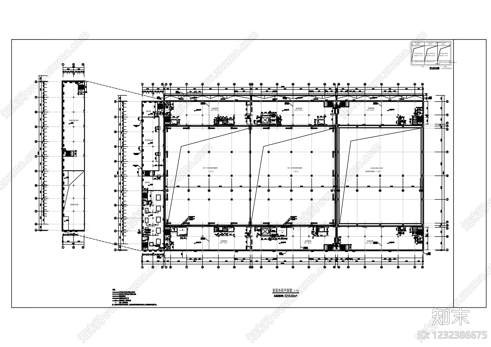 厂房cad施工图下载【ID:1232386675】