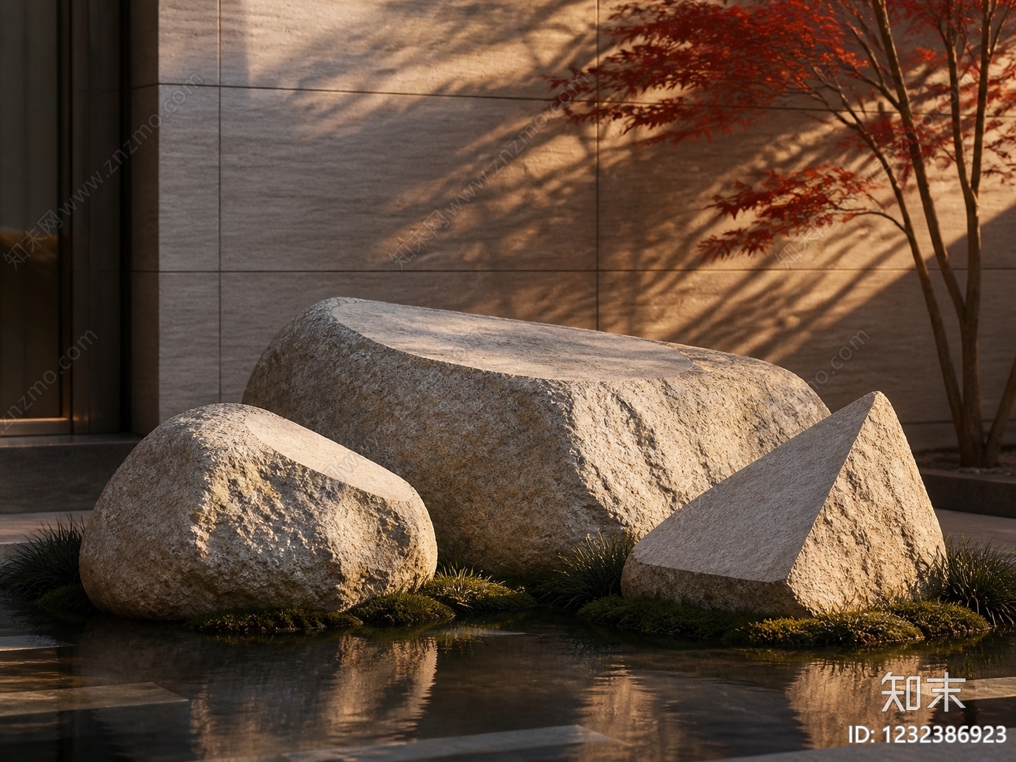 摆件组合3D模型下载【ID:1232386923】