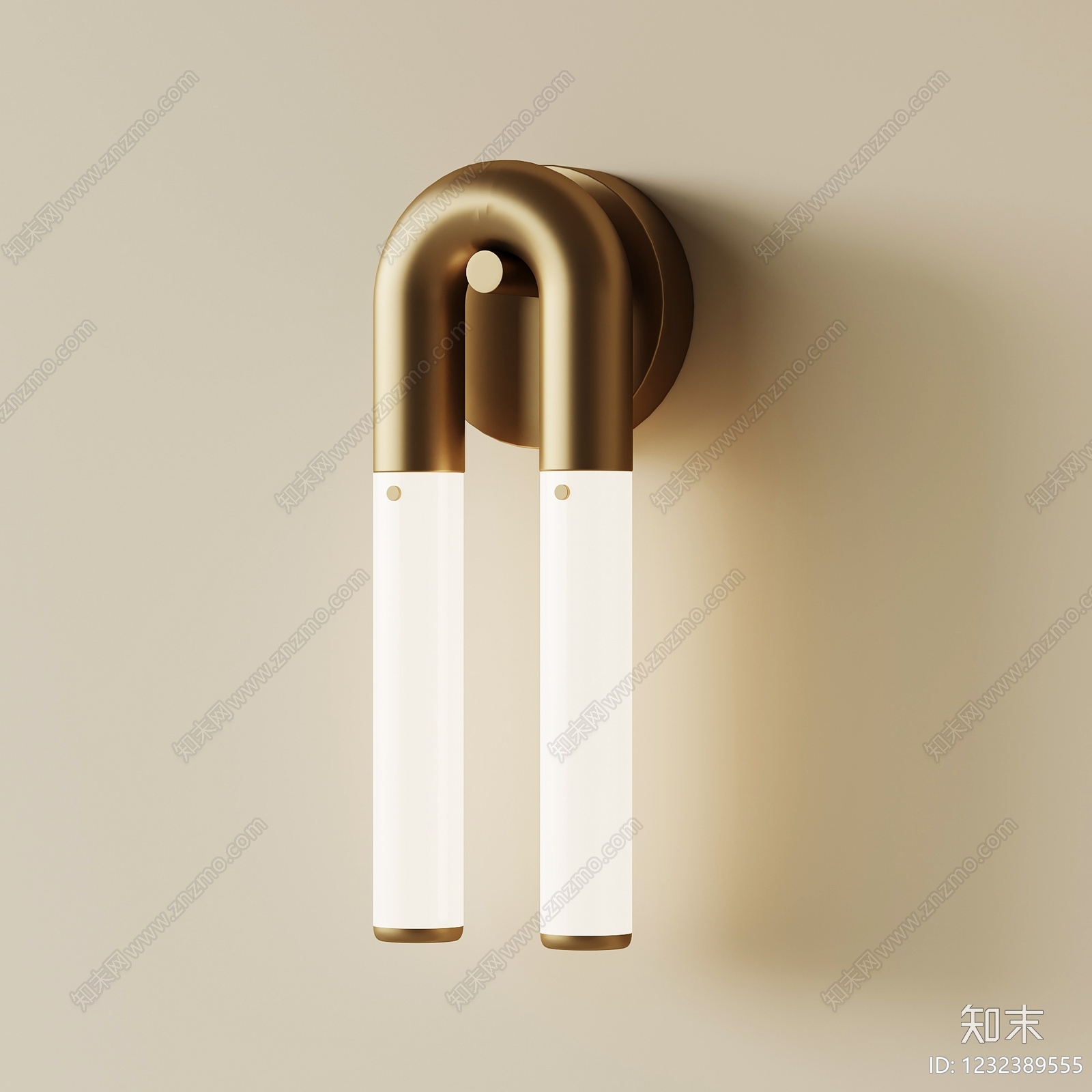 轻奢壁灯3D模型下载【ID:1232389555】