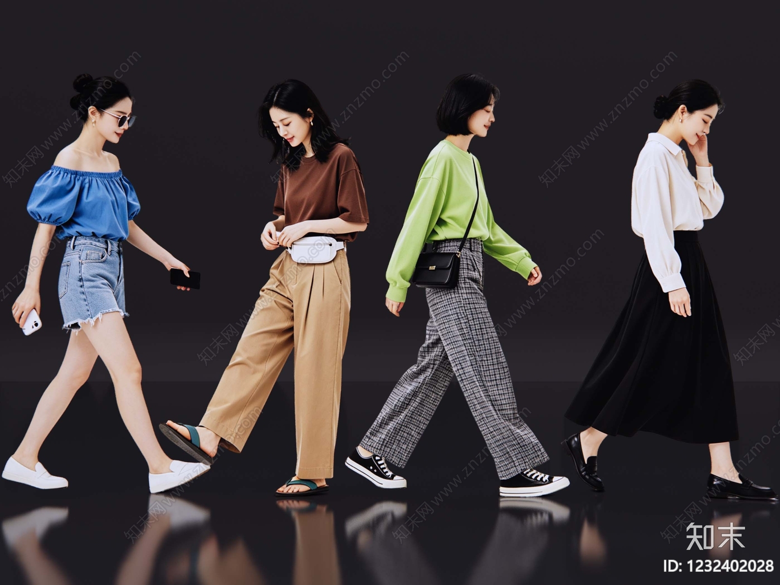 多人SU模型下载【ID:1232402028】