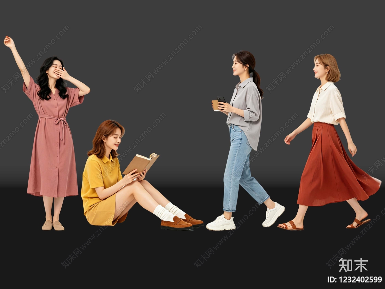 多人SU模型下载【ID:1232402599】