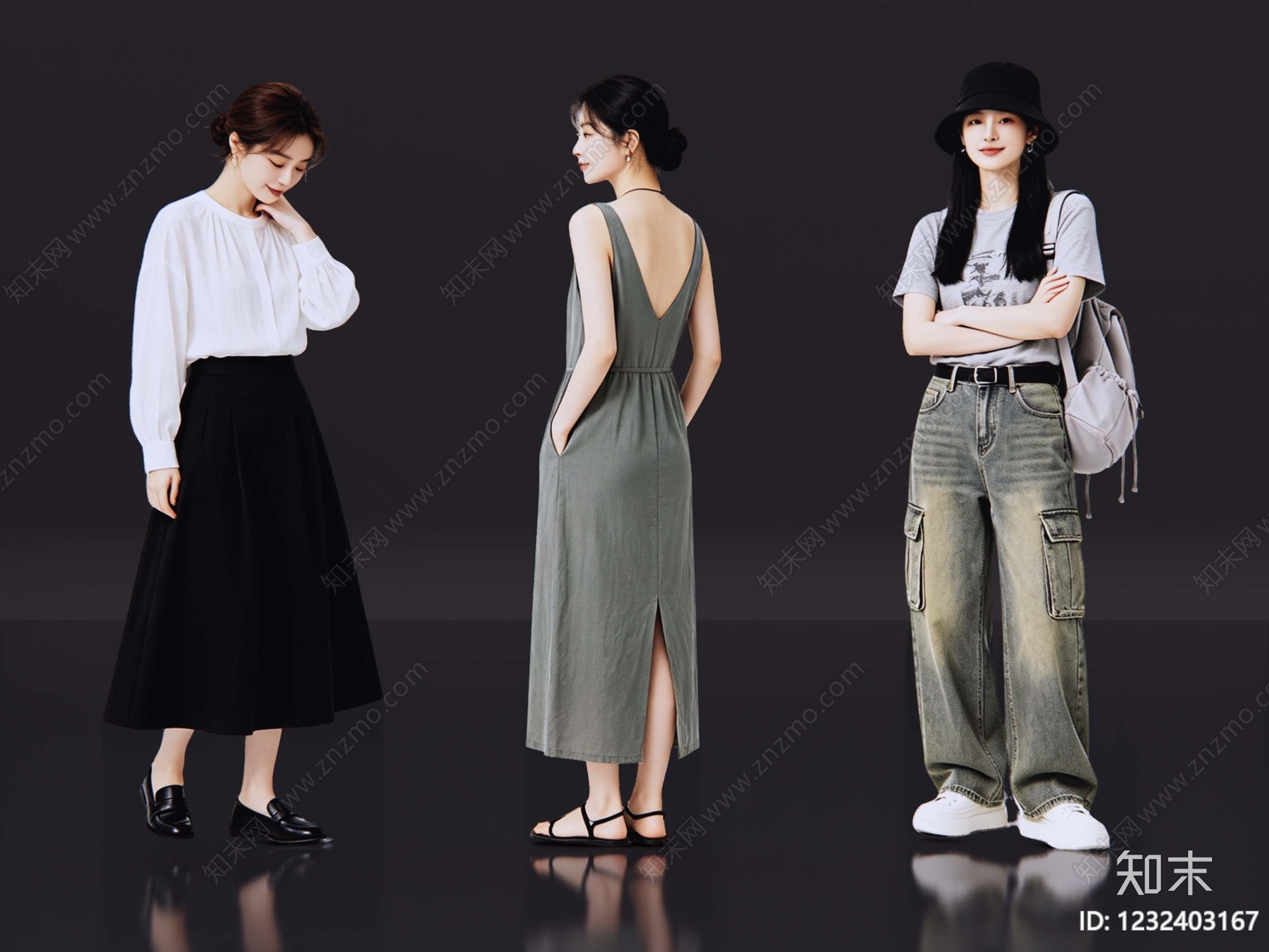 多人SU模型下载【ID:1232403167】