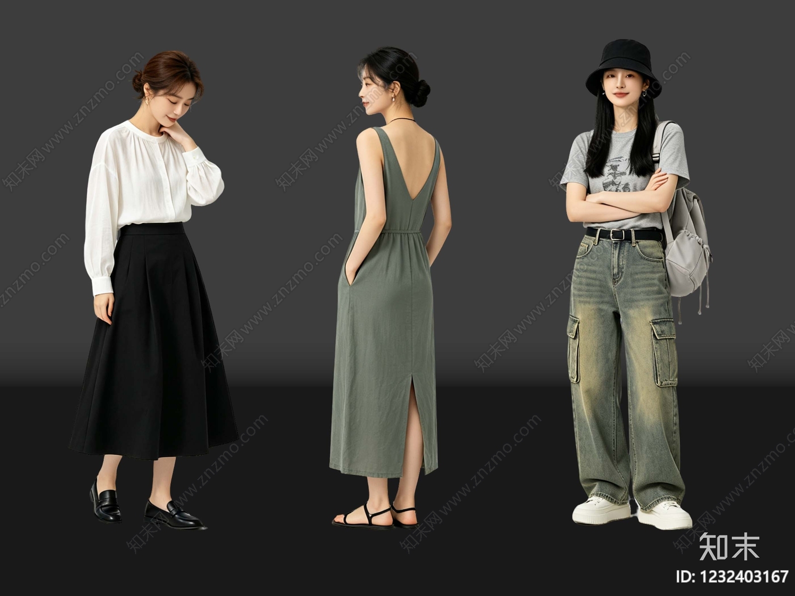 多人SU模型下载【ID:1232403167】