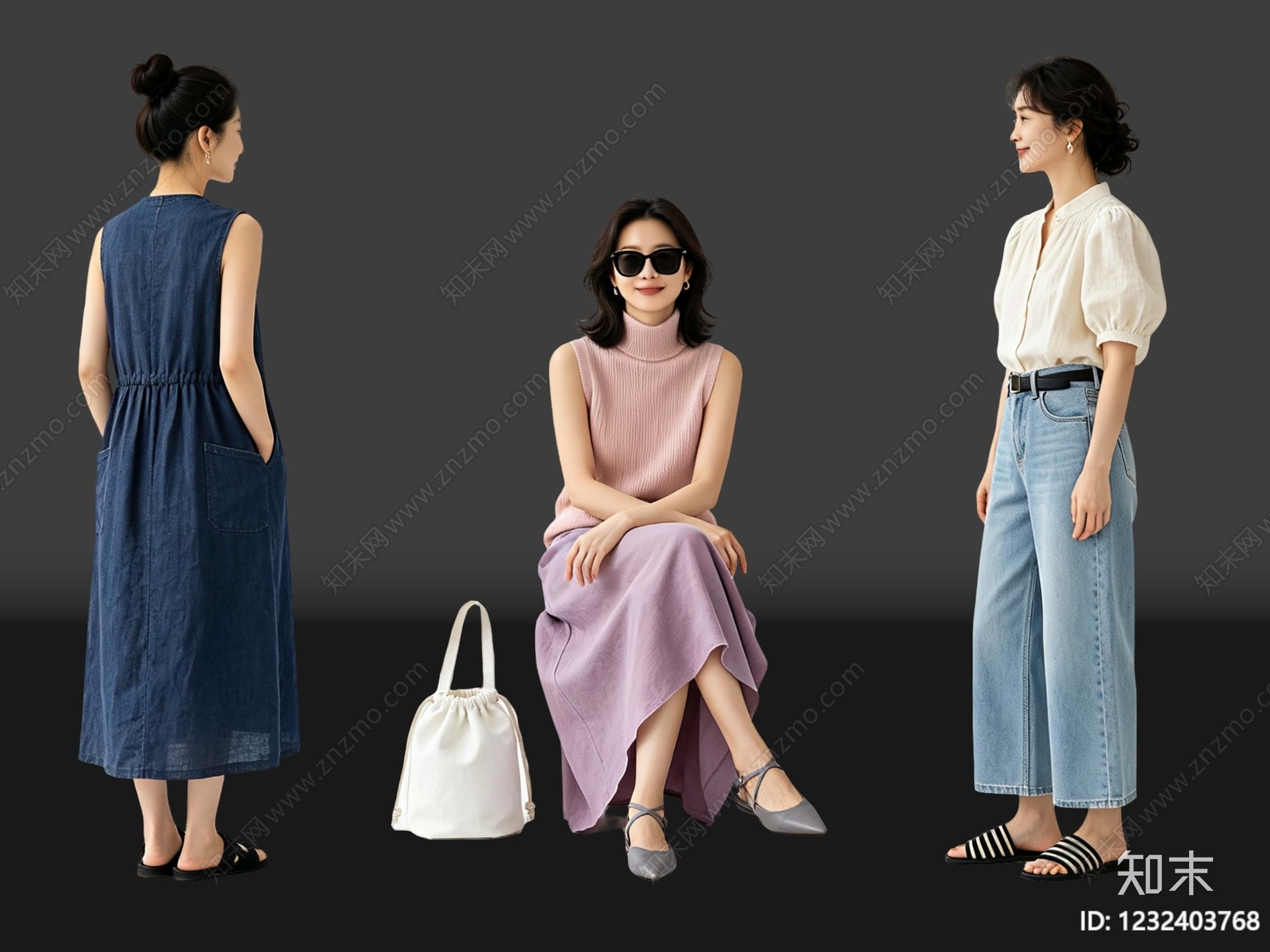 多人SU模型下载【ID:1232403768】