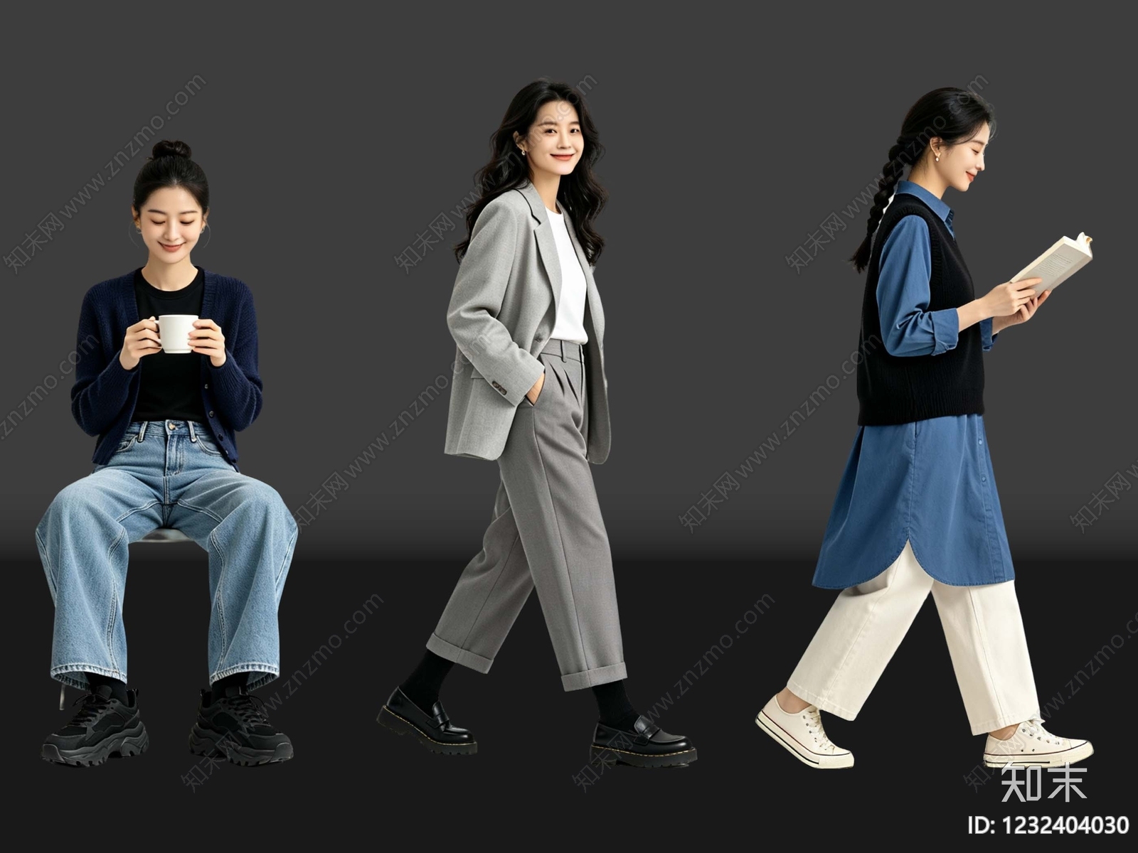 多人SU模型下载【ID:1232404030】