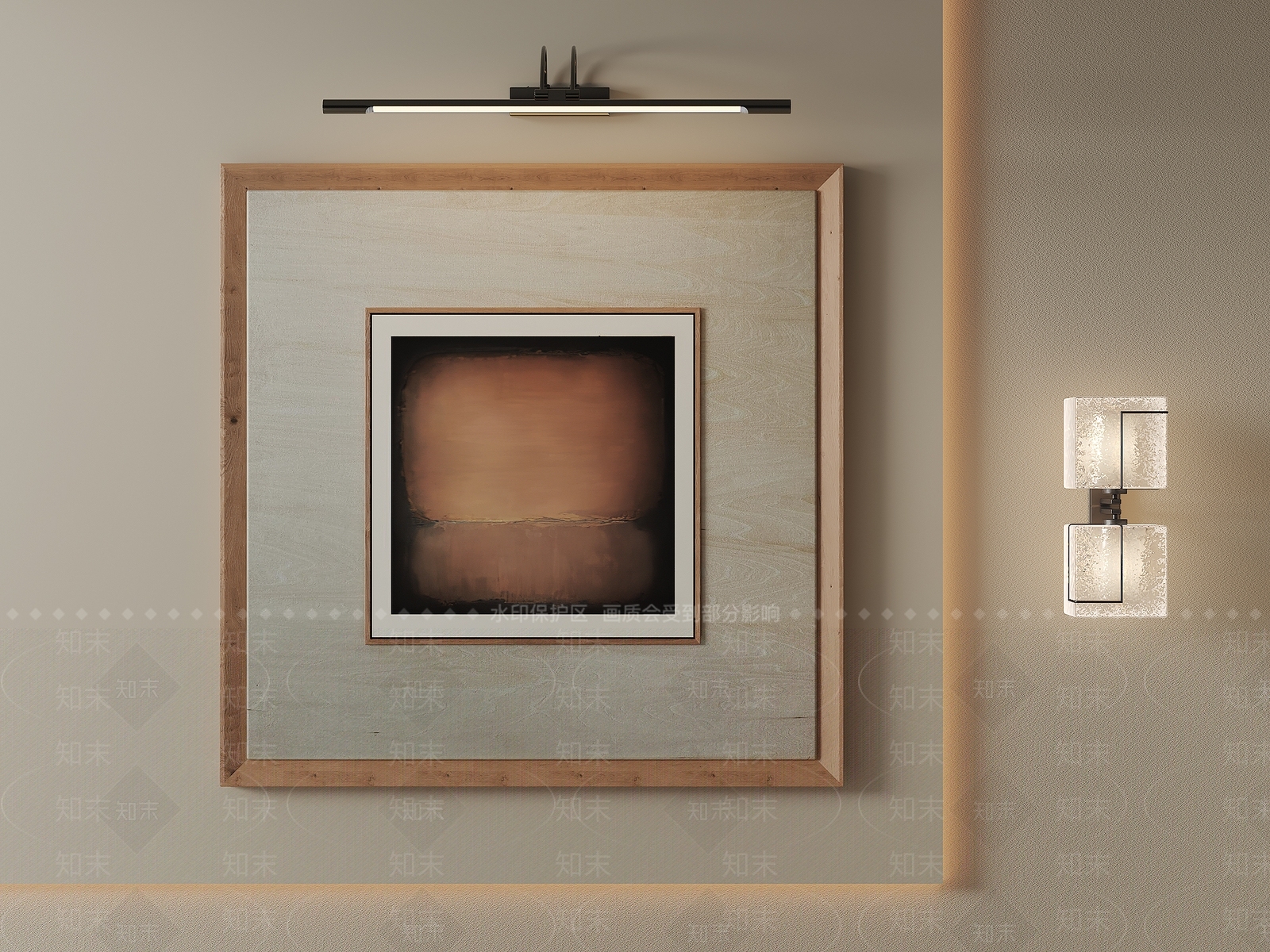 现代简约儿童壁灯3D模型下载【ID:1232405135】