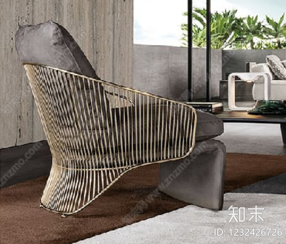 椅子cad施工图下载【ID:1232426726】