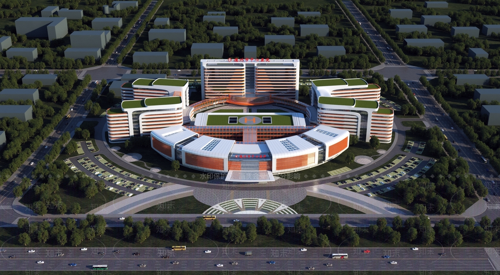 现代主义其他公共建筑3D模型下载【ID:1232436150】