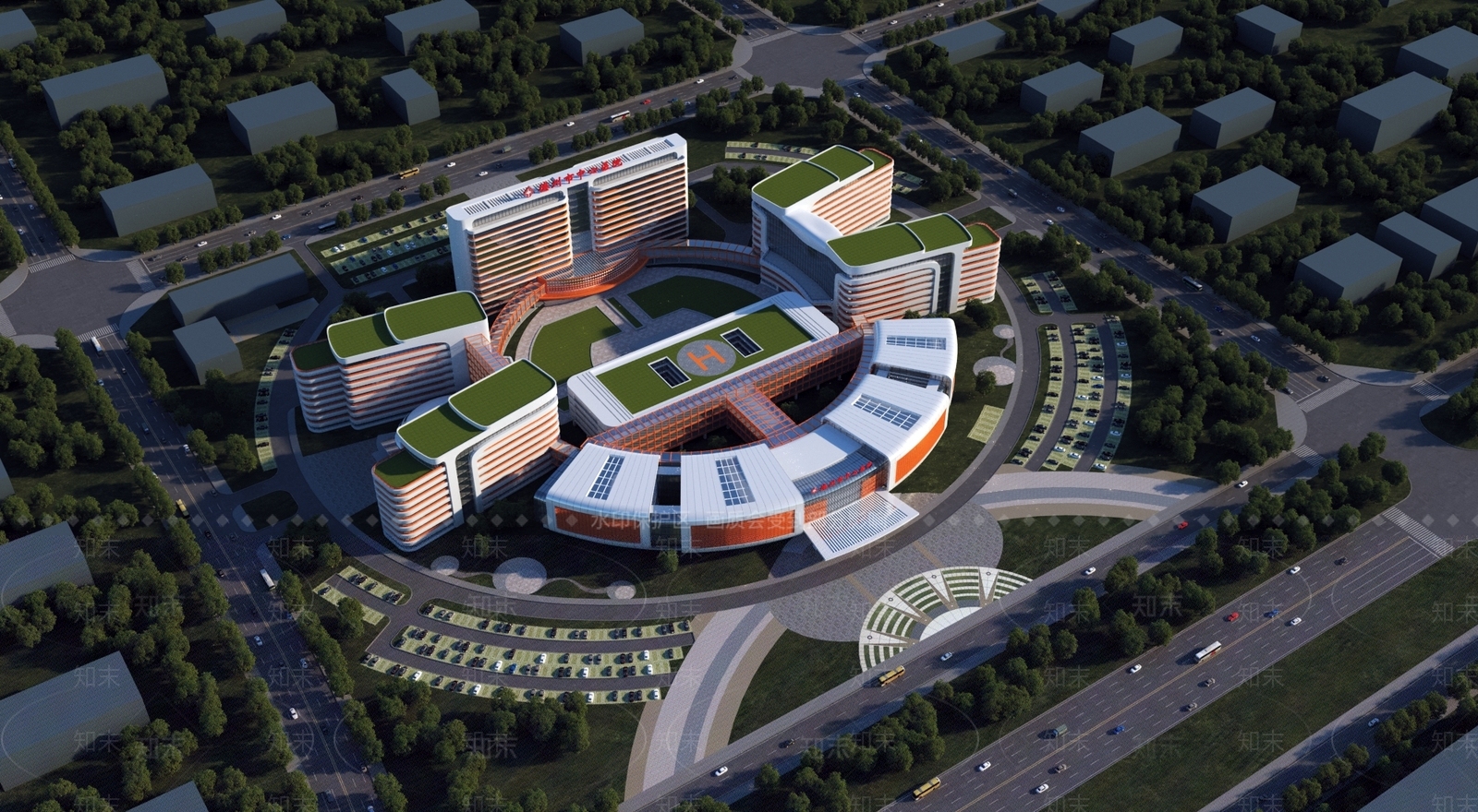 现代主义其他公共建筑3D模型下载【ID:1232436150】