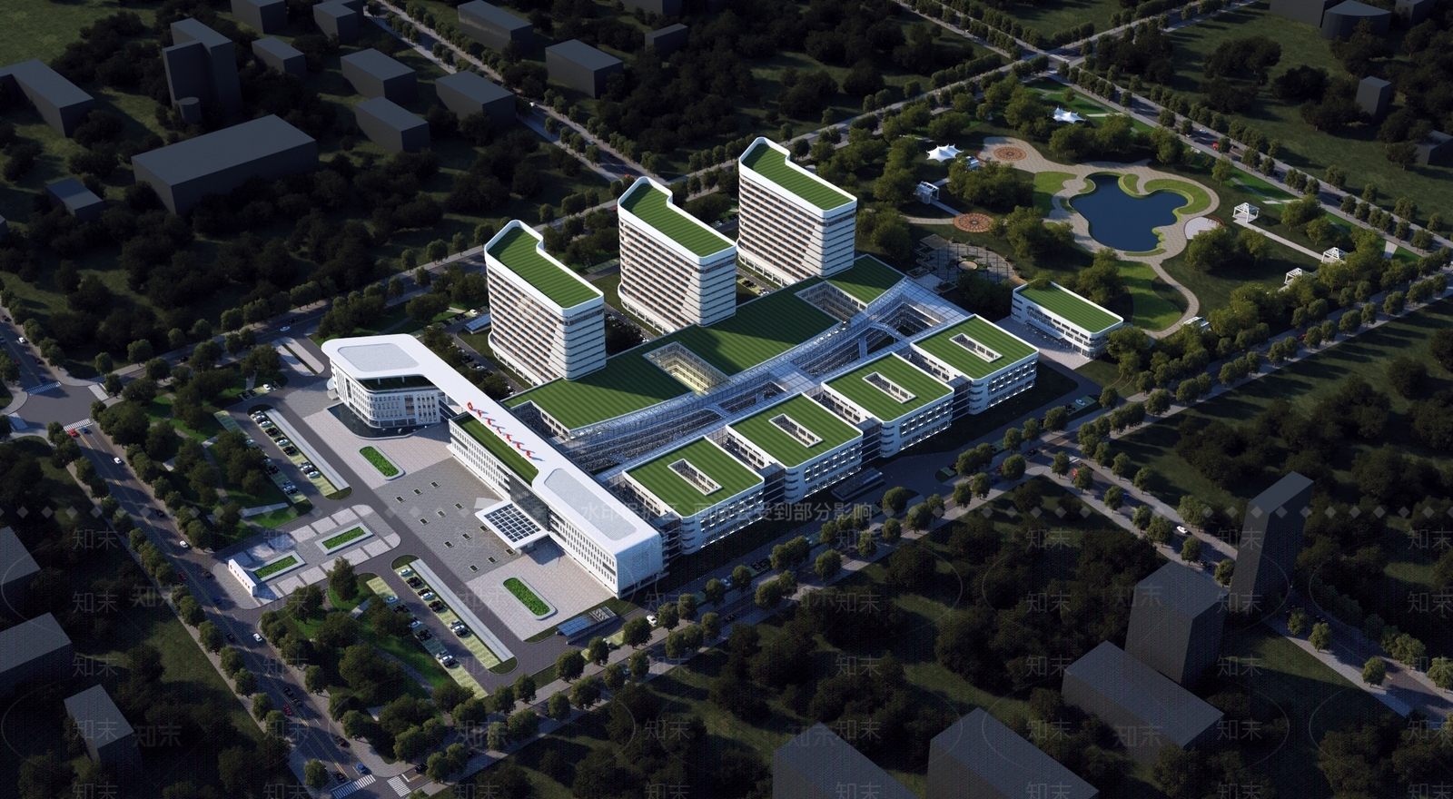 现代主义其他公共建筑3D模型下载【ID:1232436305】