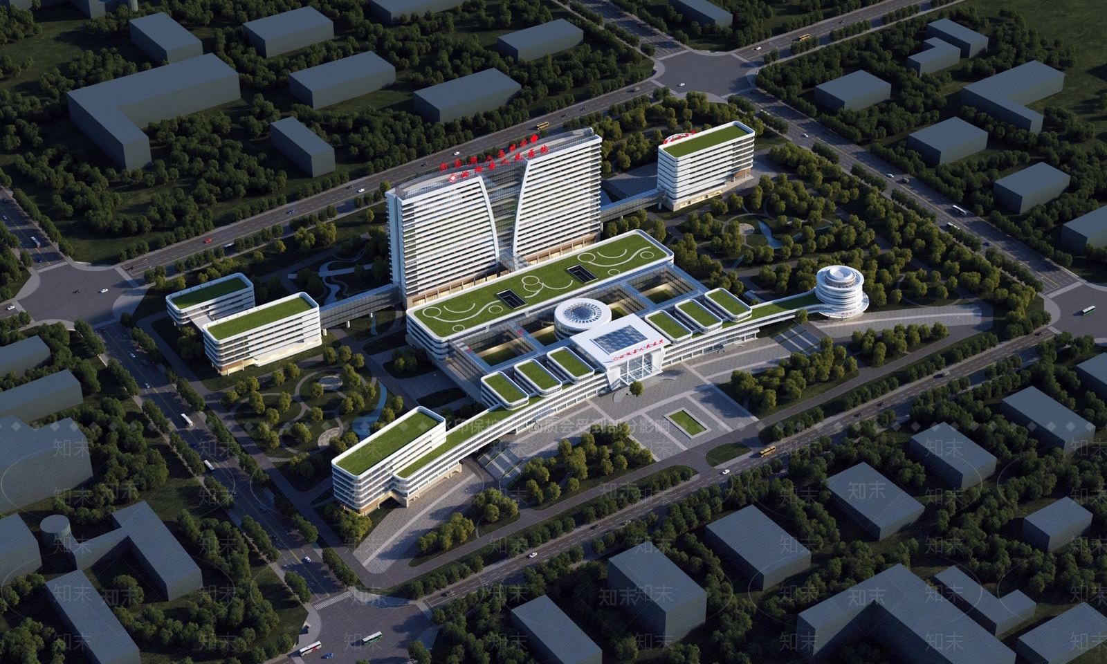 现代主义其他公共建筑3D模型下载【ID:1232436902】