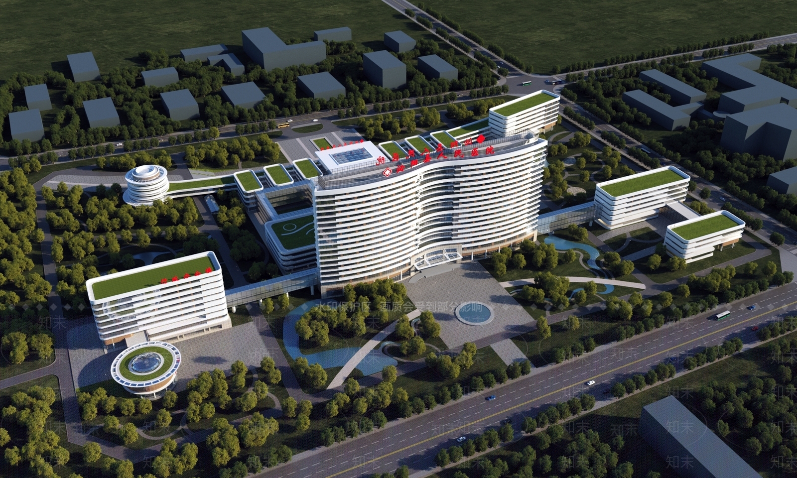现代主义其他公共建筑3D模型下载【ID:1232436902】