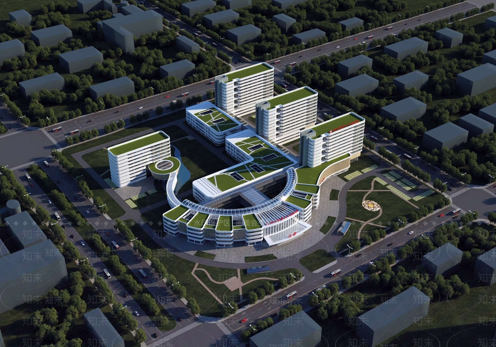 现代主义其他公共建筑3D模型下载【ID:1232437933】
