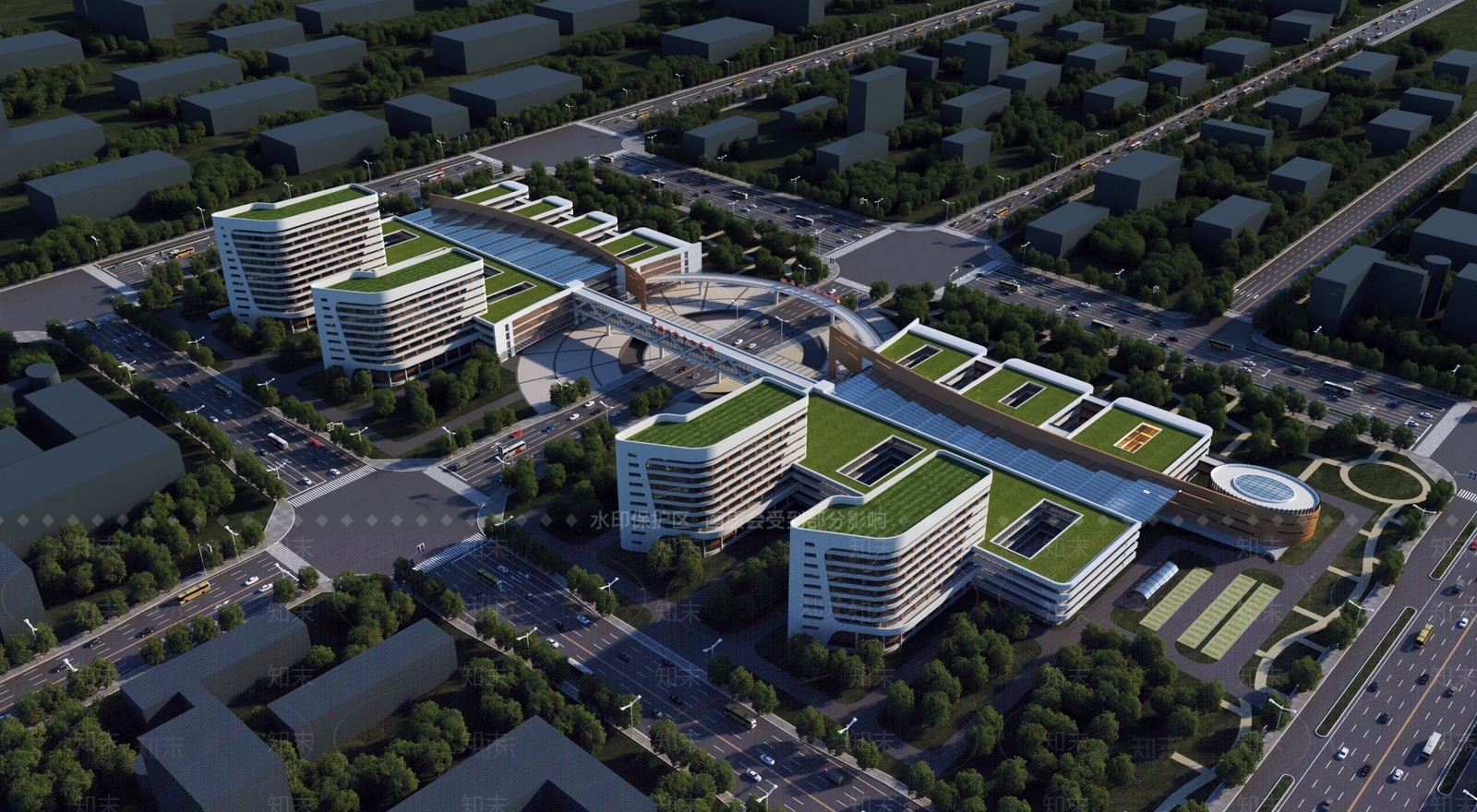 现代主义其他公共建筑3D模型下载【ID:1232438216】