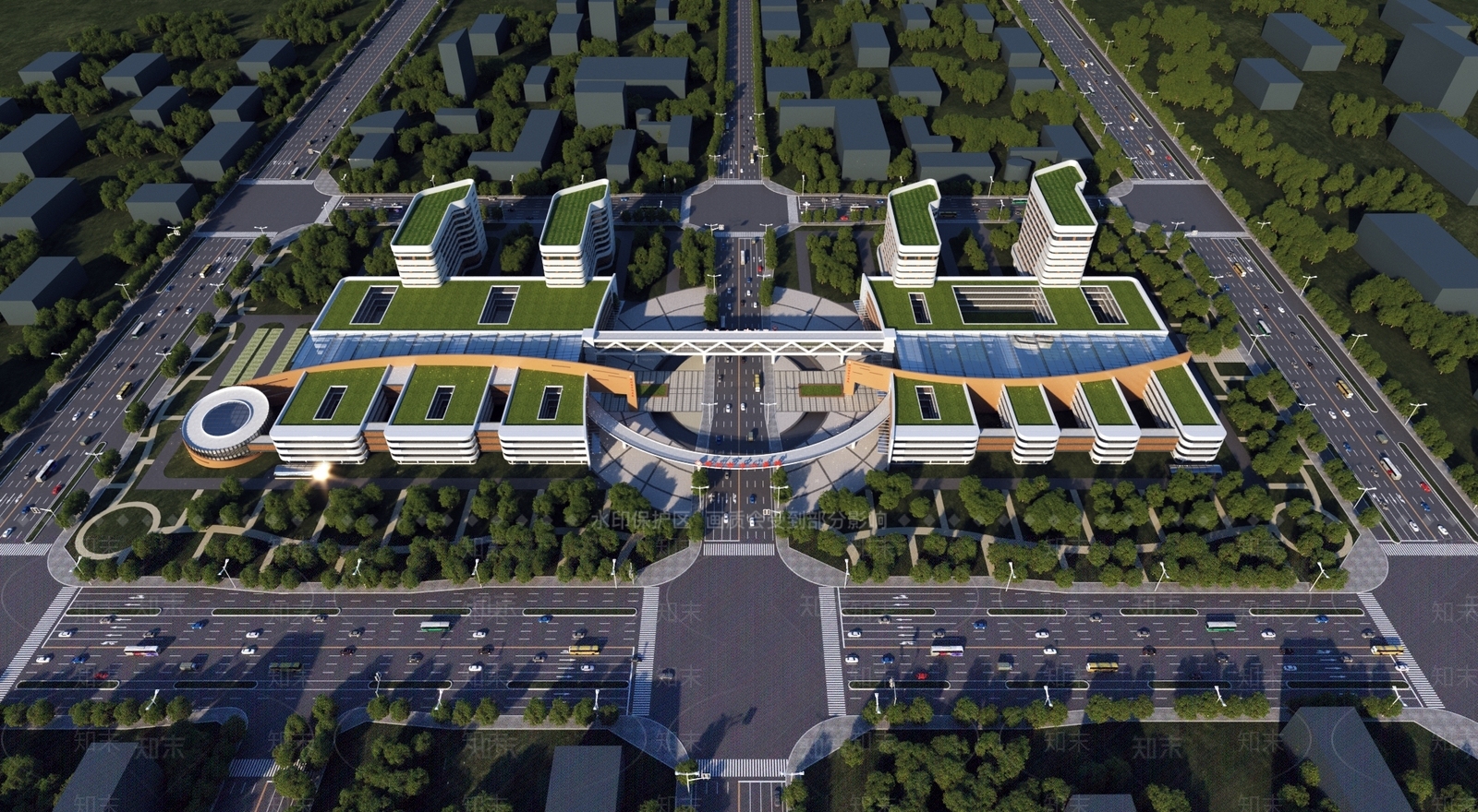 现代主义其他公共建筑3D模型下载【ID:1232438216】