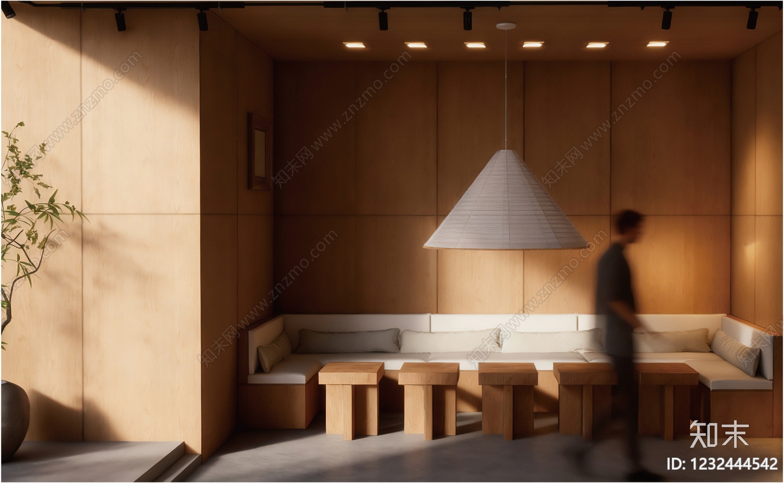 餐饮空间cad施工图下载【ID:1232444542】