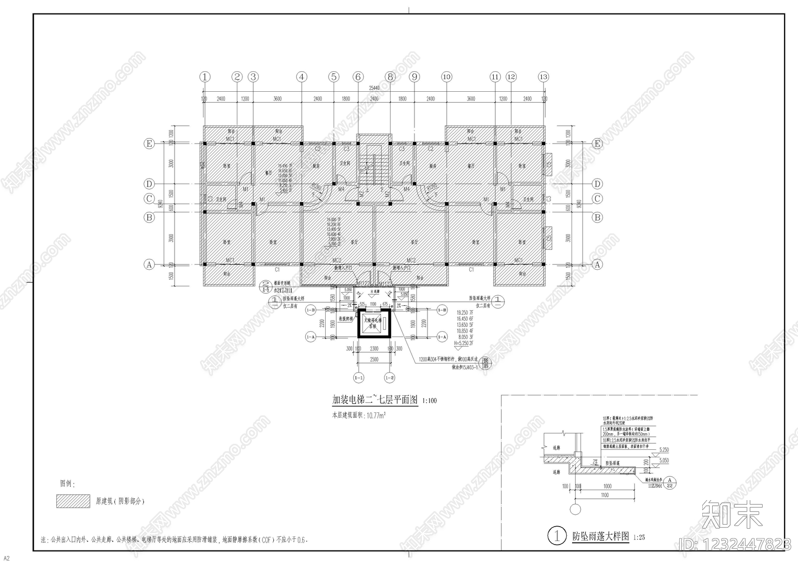 其他建筑cad施工图下载【ID:1232447823】