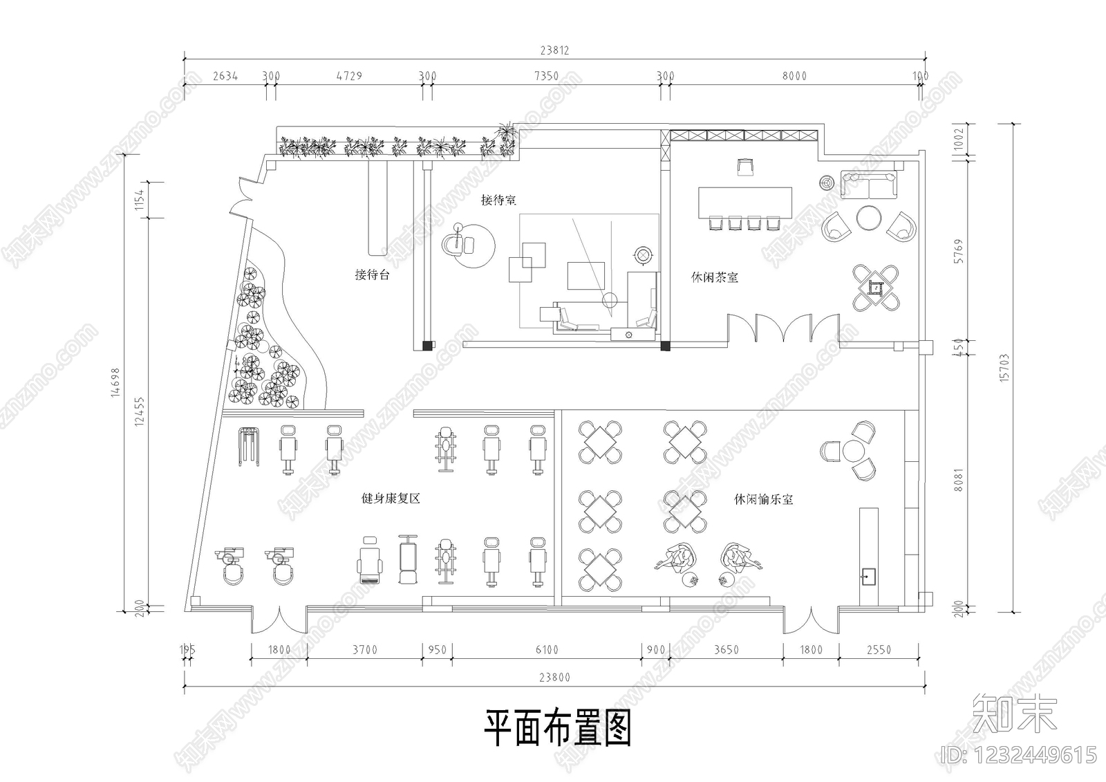 工装平面图CAD图纸