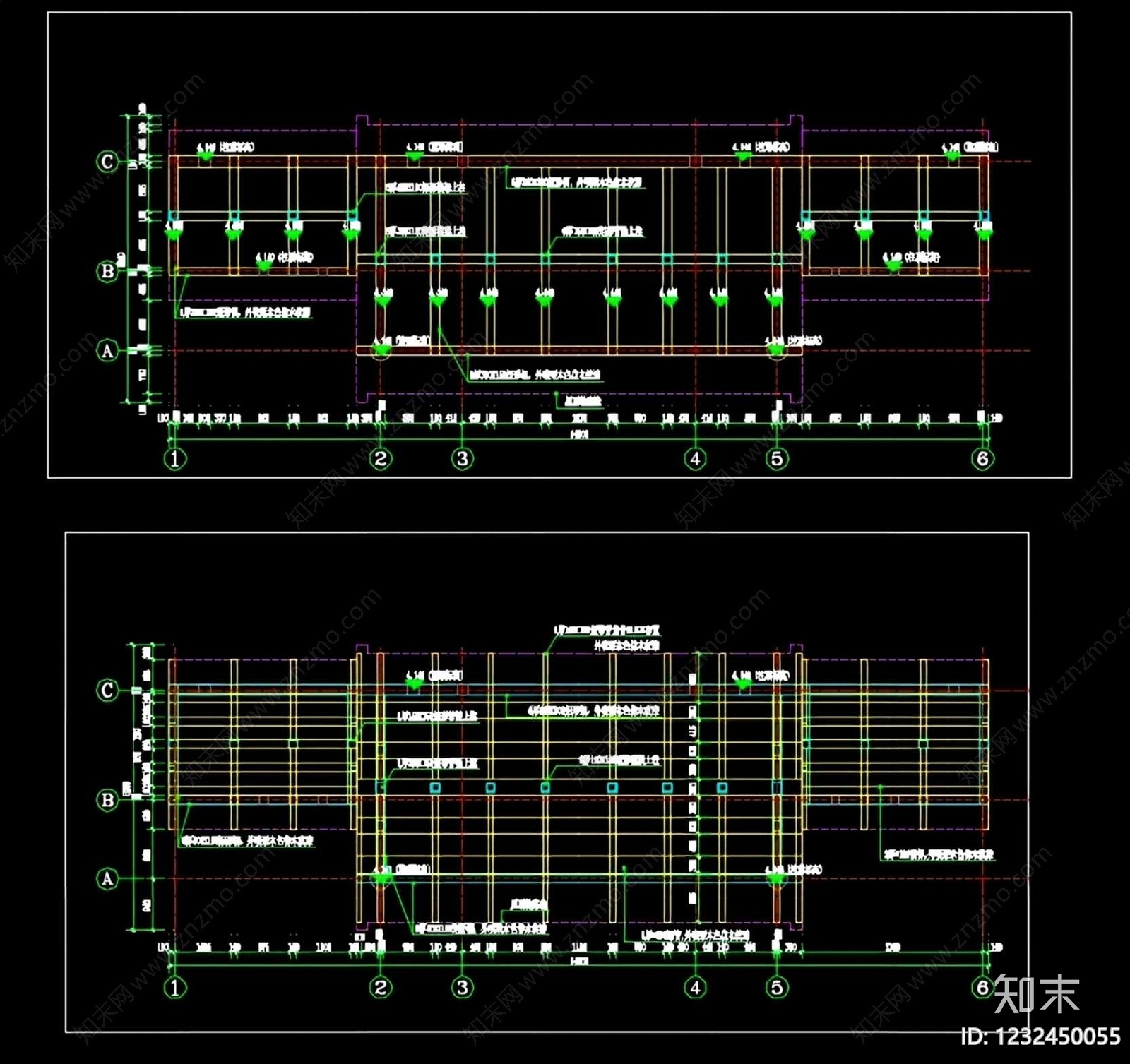 舞台cad施工图下载【ID:1232450055】