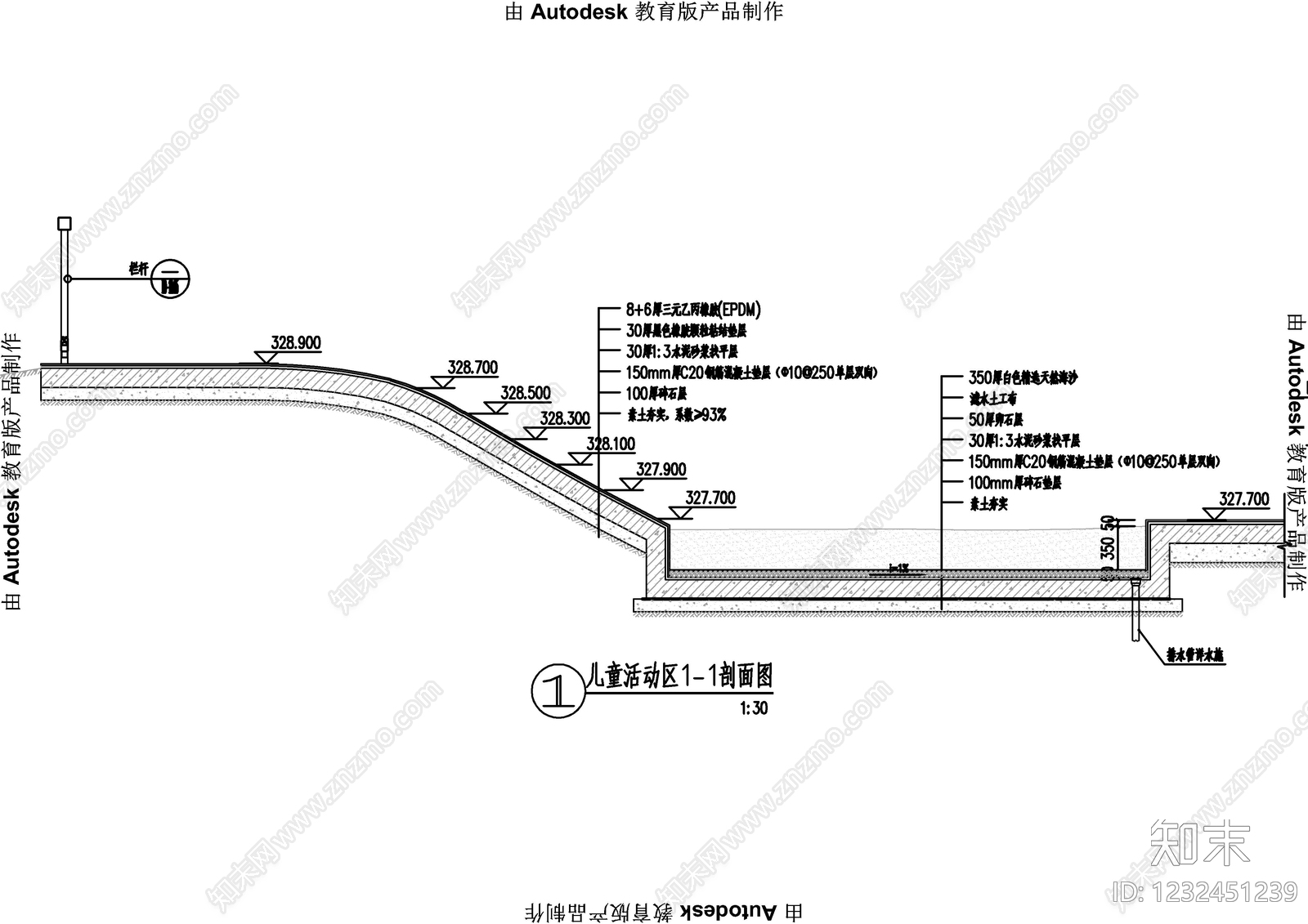 综合景观小品cad施工图下载【ID:1232451239】