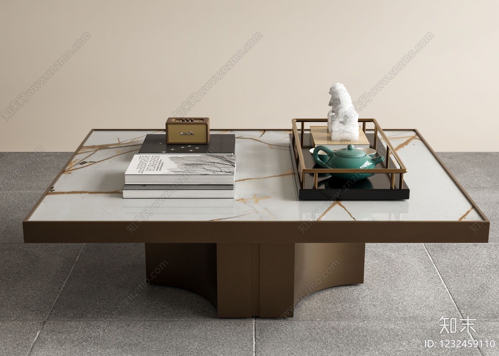轻奢茶几3D模型下载【ID:1232459110】