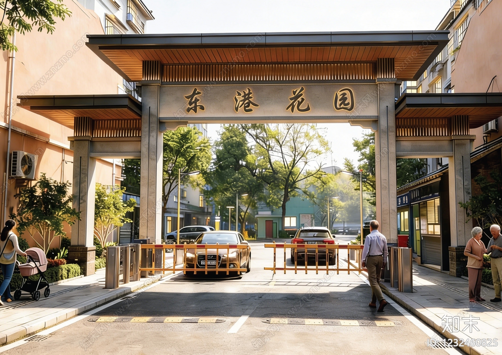 新中式景观CAD图纸