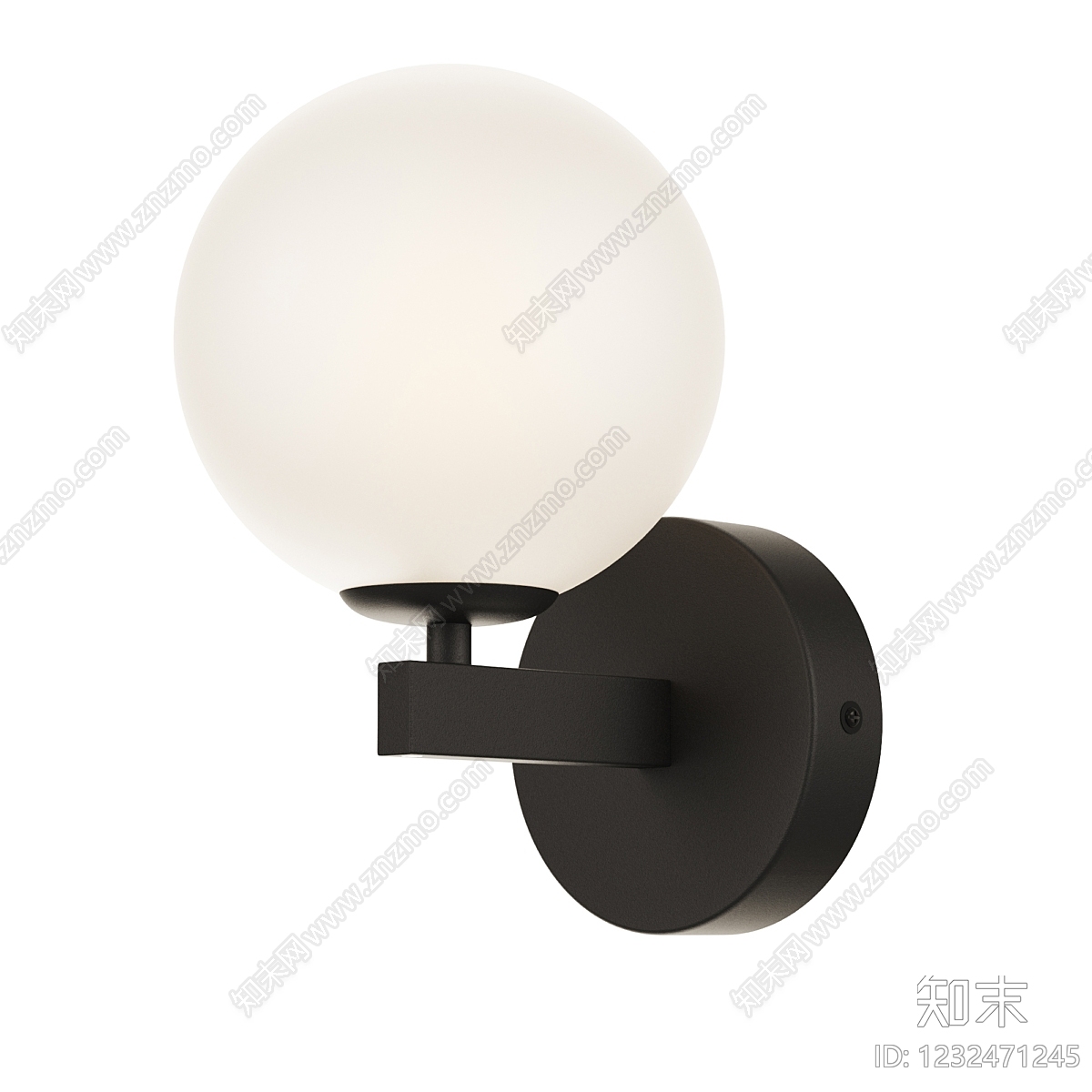 现代简约儿童壁灯3D模型下载【ID:1232471245】