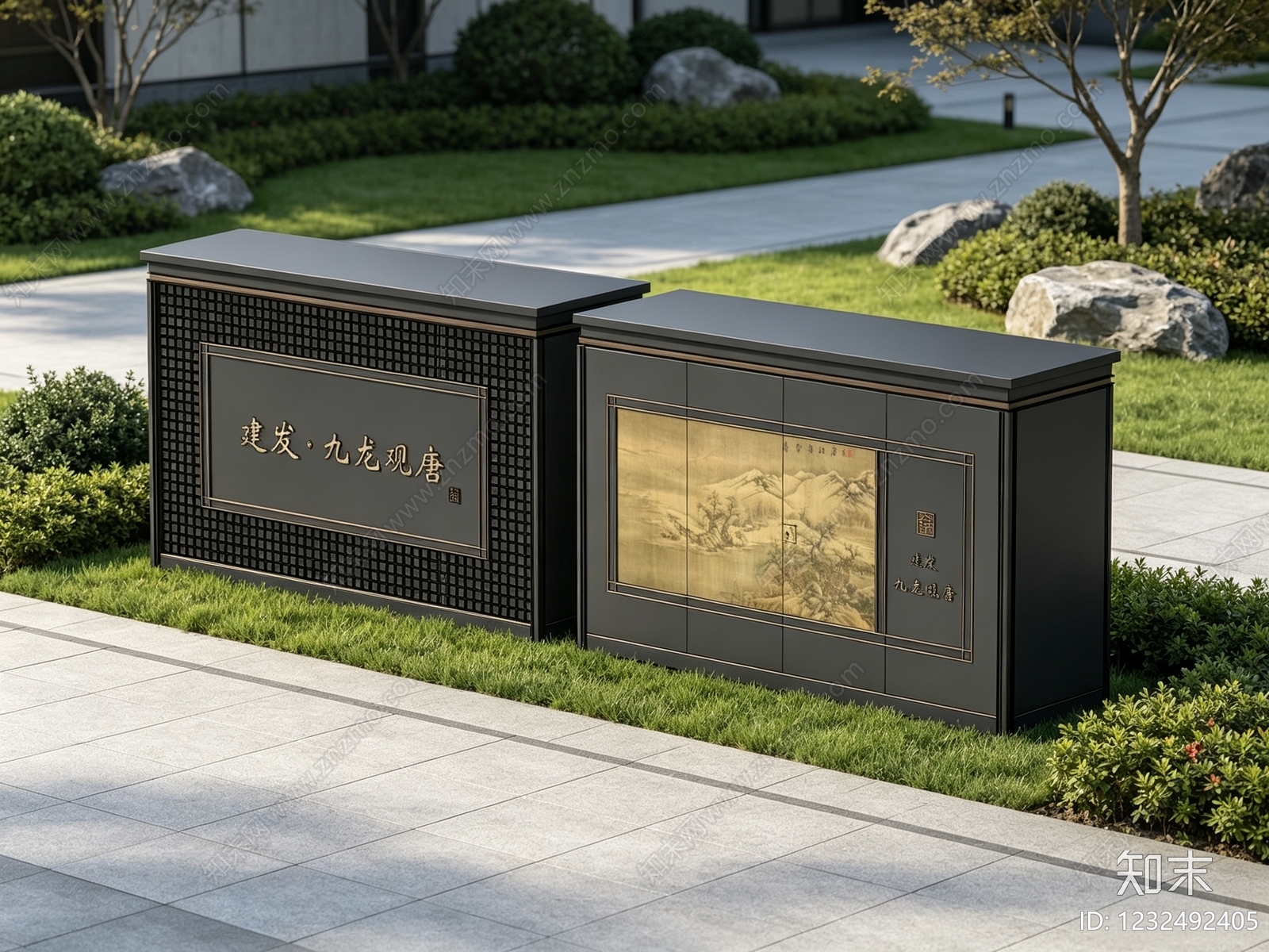 外立面装饰构件CAD图纸