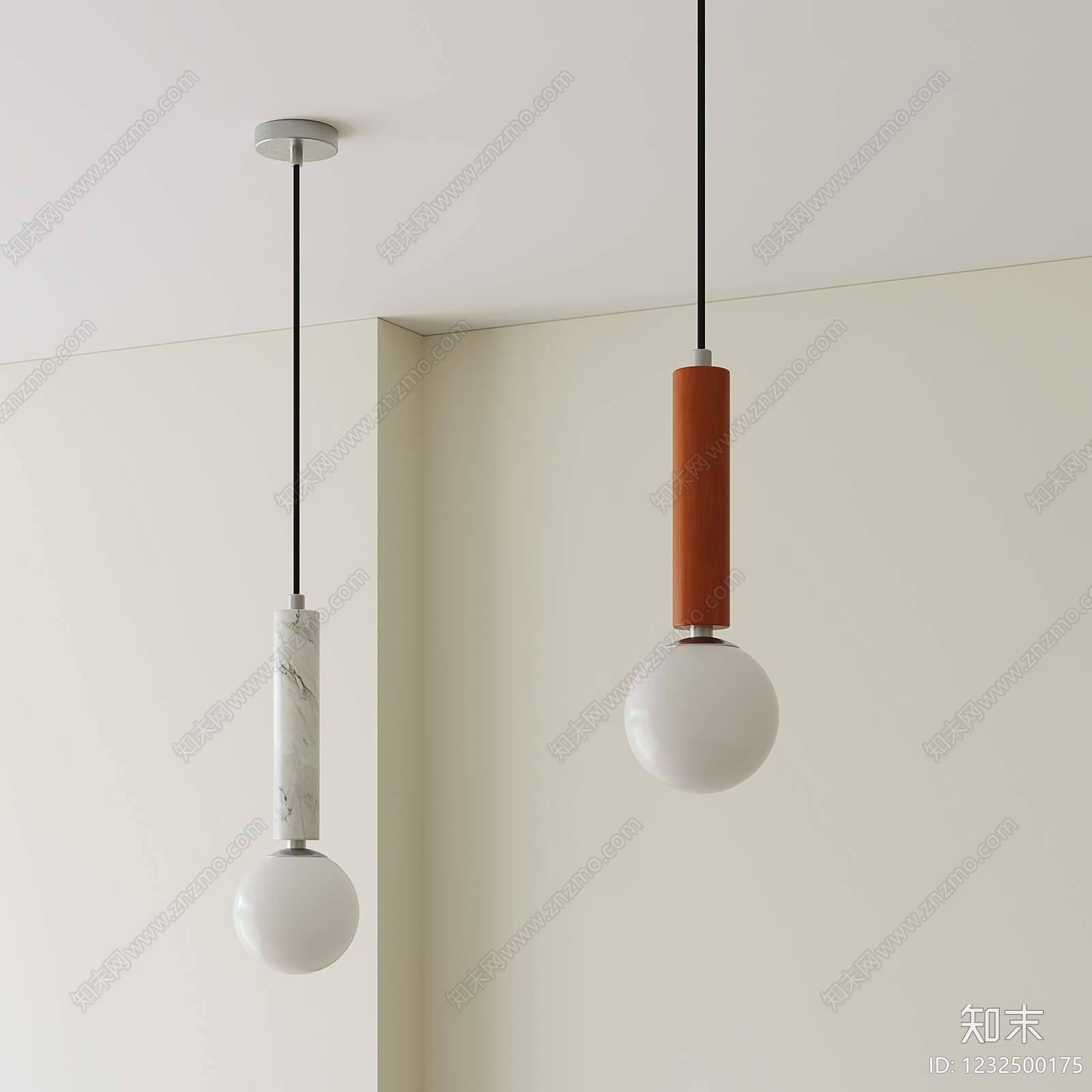 中古风吊灯SU模型下载【ID:1232500175】