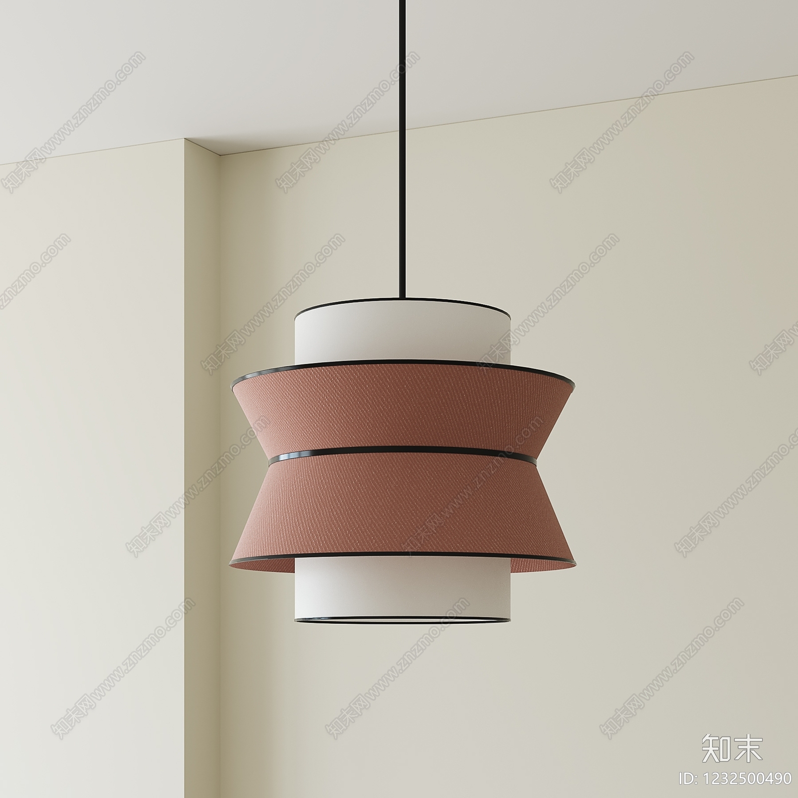 现代简约吊灯SU模型下载【ID:1232500490】