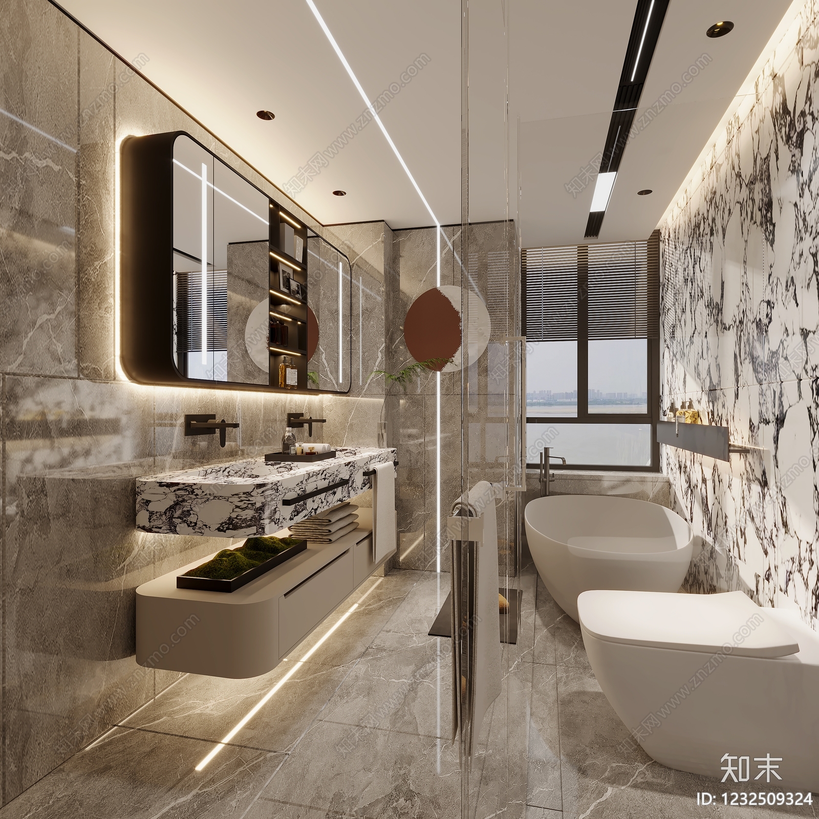 法式主卧3D模型下载【ID:1232509324】