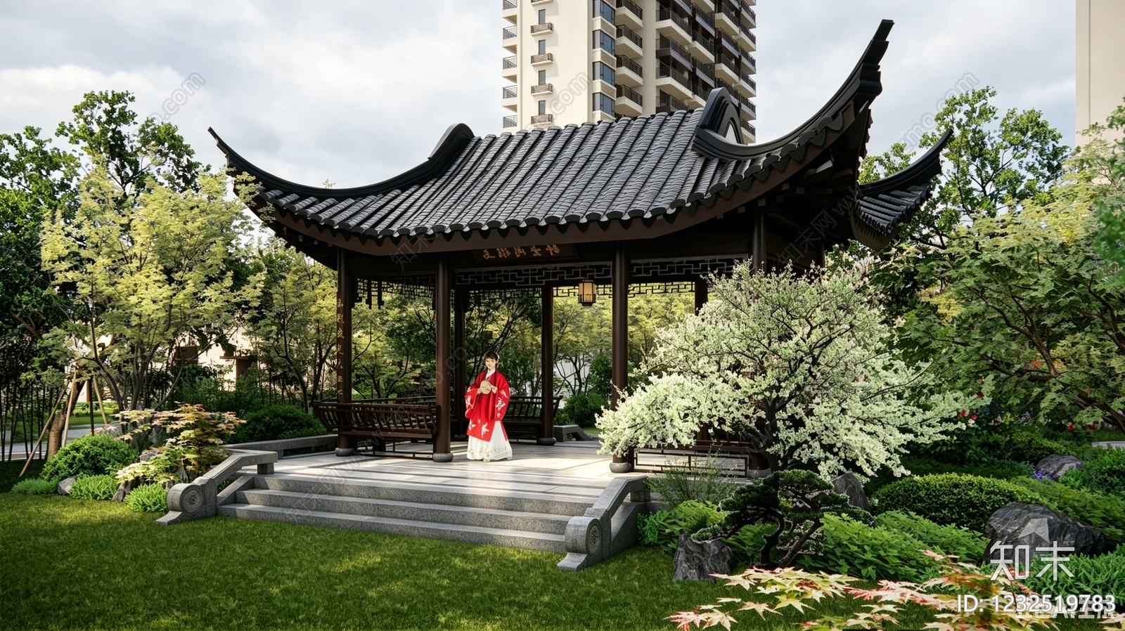 亭子cad施工图下载【ID:1232519783】