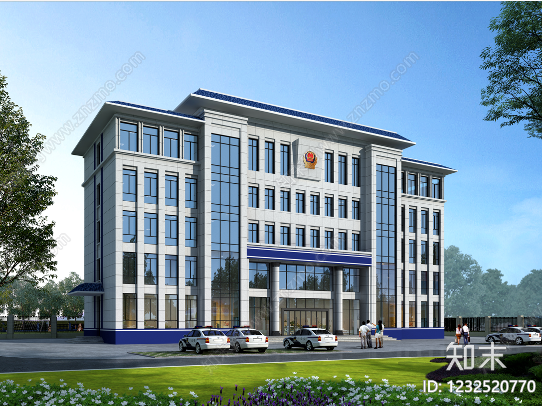 行政机构建筑CAD图纸
