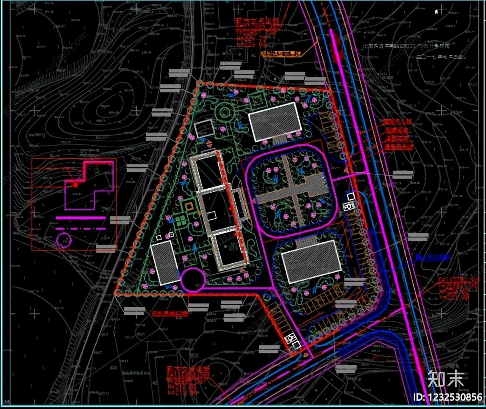 医院cad施工图下载【ID:1232530856】