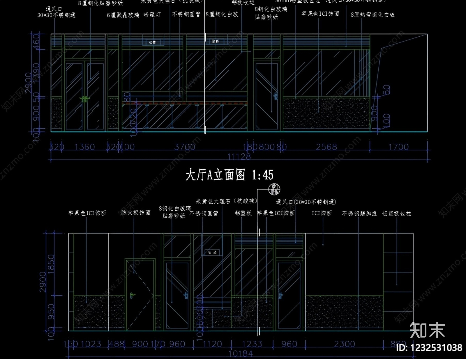 医院cad施工图下载【ID:1232531038】