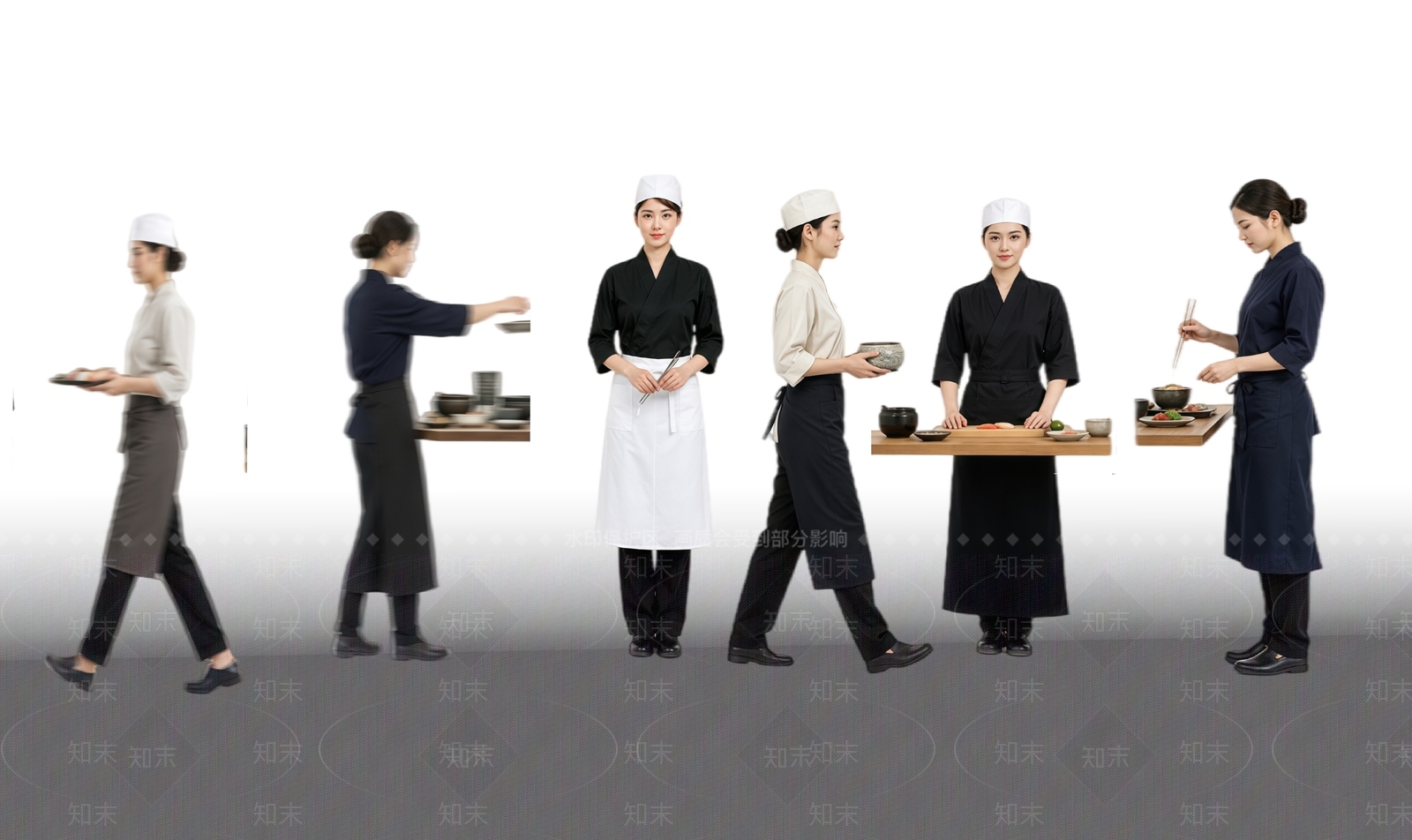 日式多人SU模型下载【ID:1232543428】