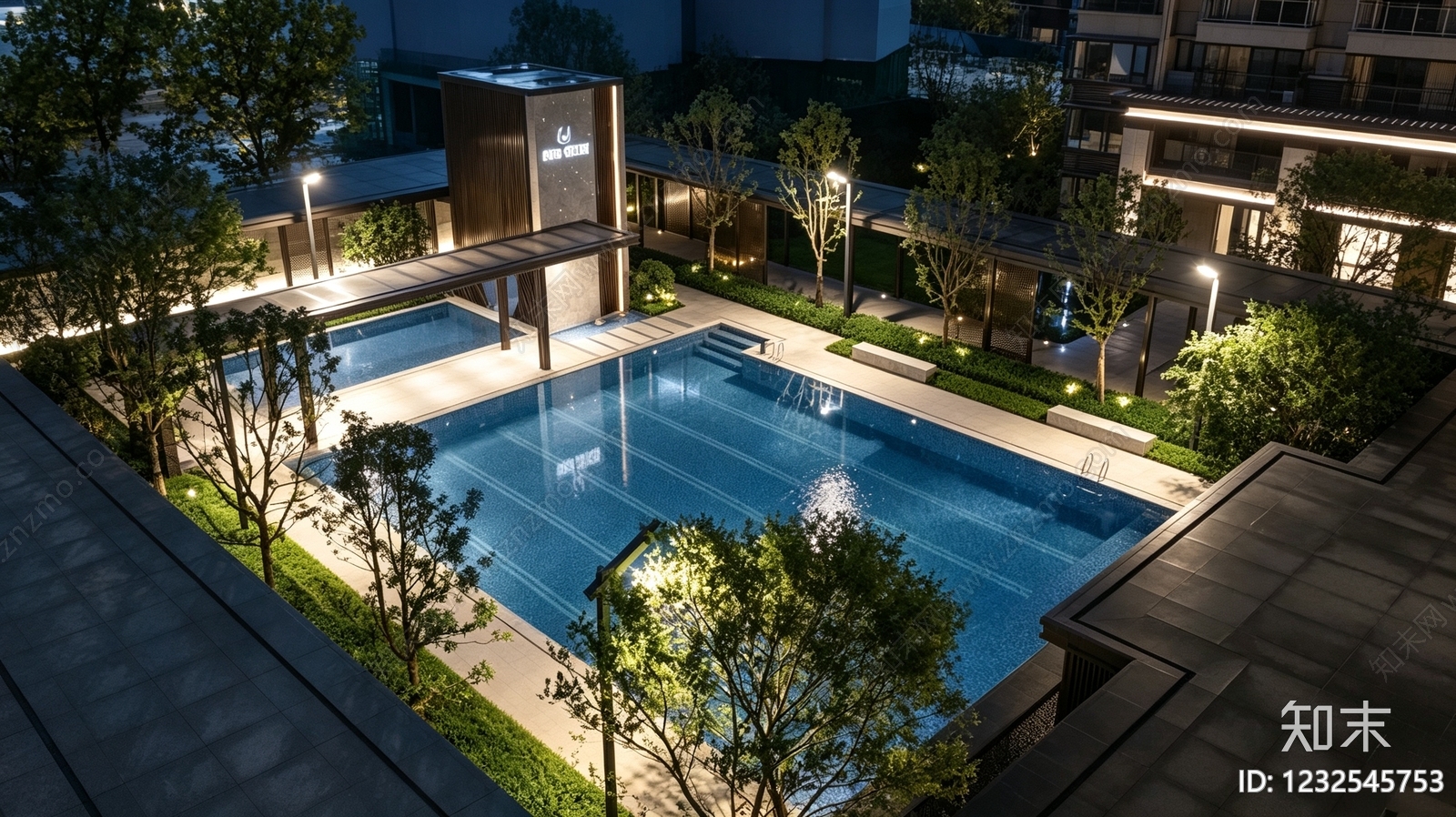 互动水景cad施工图下载【ID:1232545753】