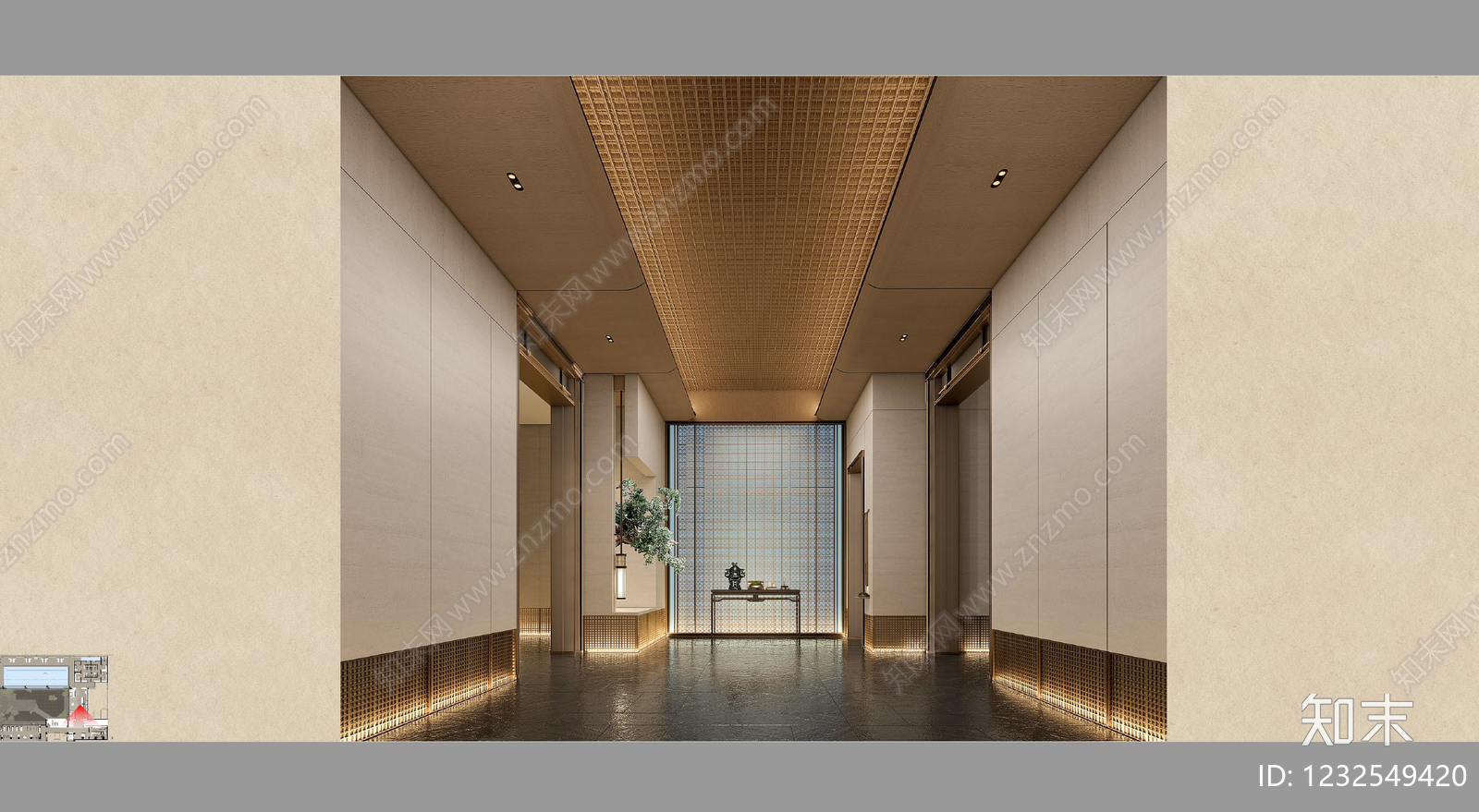 酒店cad施工图下载【ID:1232549420】