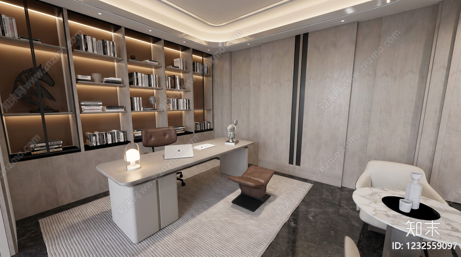 轻奢家居专卖店SU模型下载【ID:1232559097】